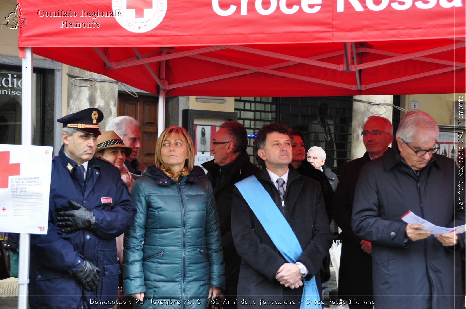 Domodossola 20 Novembre 2016 - 50 Anni dalla fondazione - Croce Rossa Italiana- Comitato Regionale del Piemonte