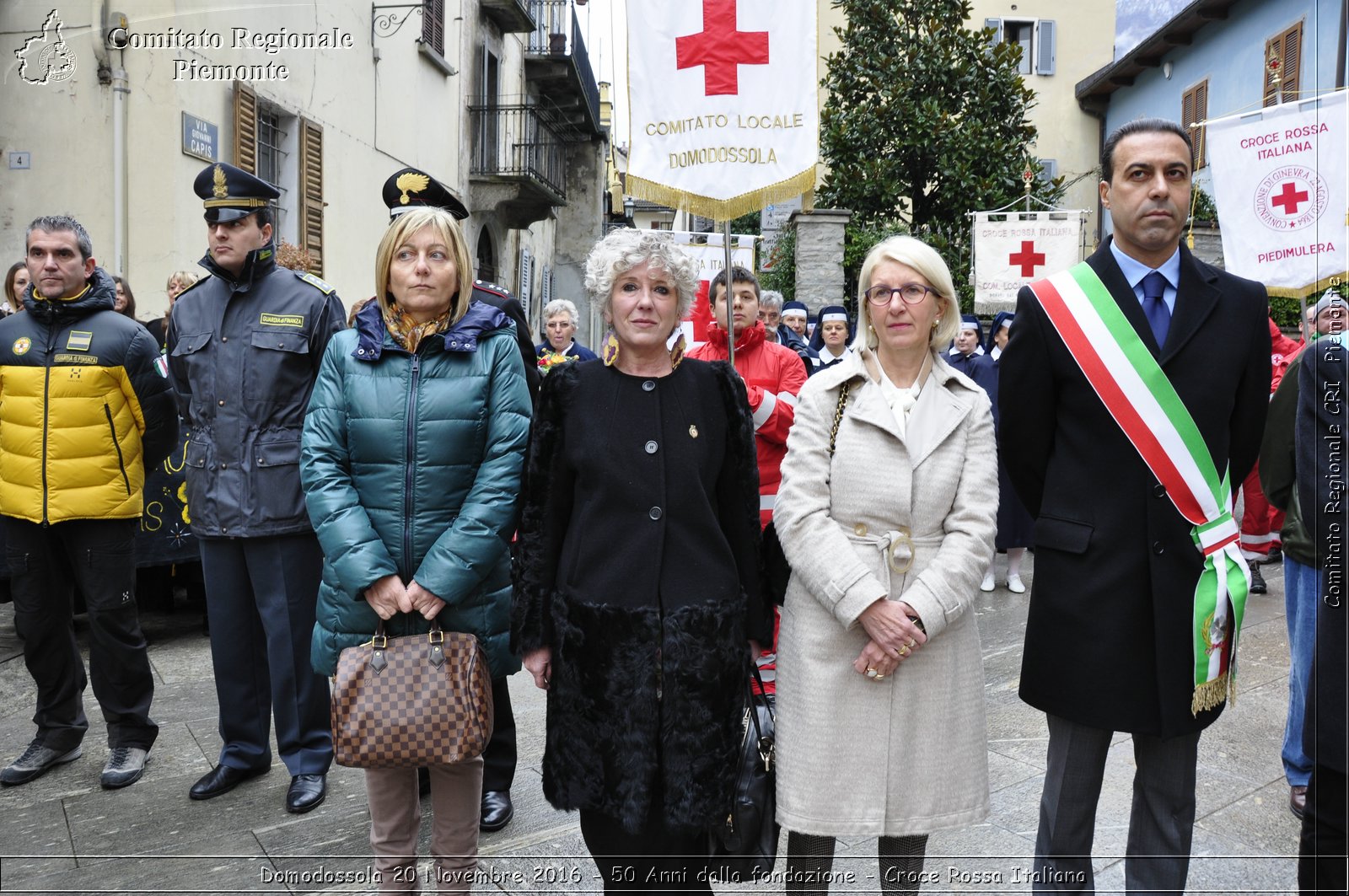 Domodossola 20 Novembre 2016 - 50 Anni dalla fondazione - Croce Rossa Italiana- Comitato Regionale del Piemonte