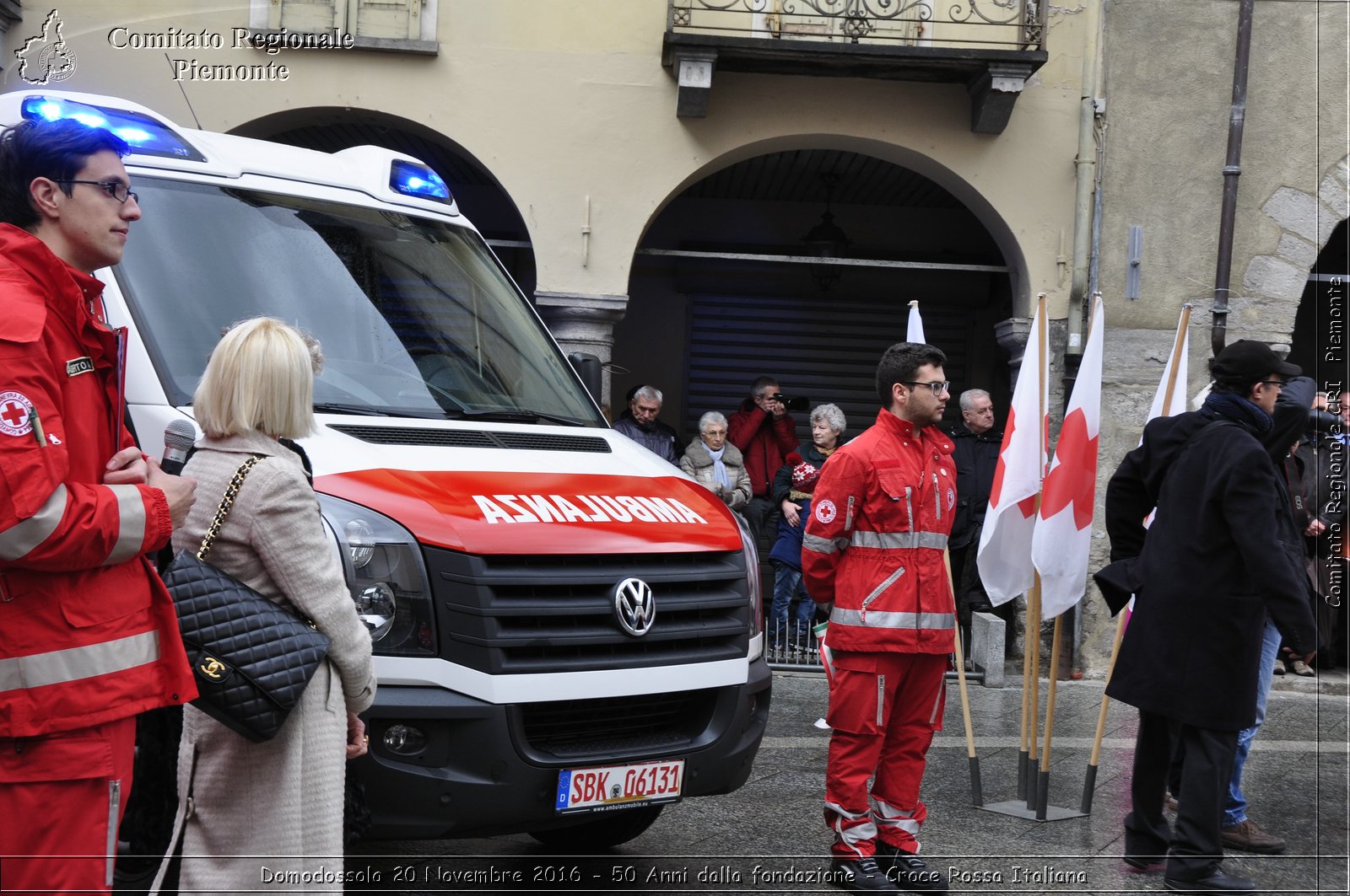 Domodossola 20 Novembre 2016 - 50 Anni dalla fondazione - Croce Rossa Italiana- Comitato Regionale del Piemonte