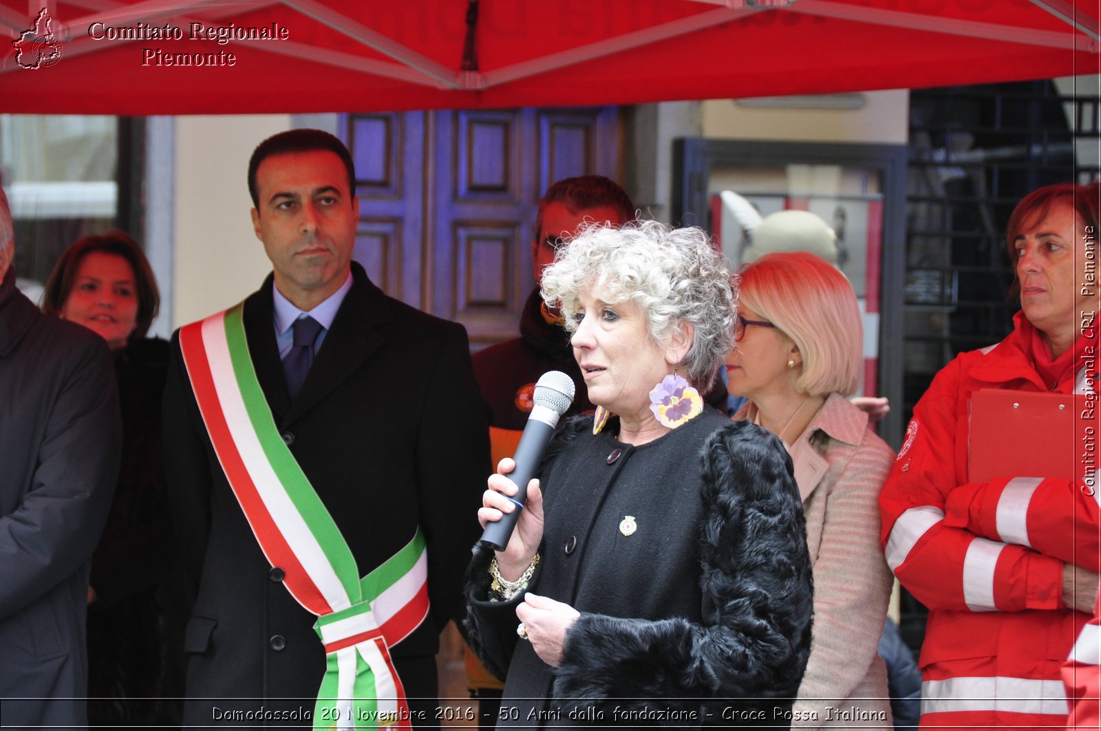 Domodossola 20 Novembre 2016 - 50 Anni dalla fondazione - Croce Rossa Italiana- Comitato Regionale del Piemonte