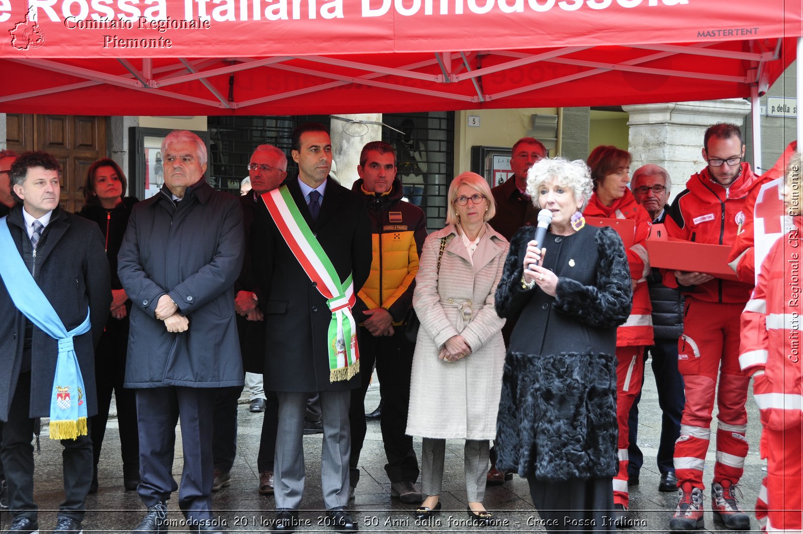 Domodossola 20 Novembre 2016 - 50 Anni dalla fondazione - Croce Rossa Italiana- Comitato Regionale del Piemonte