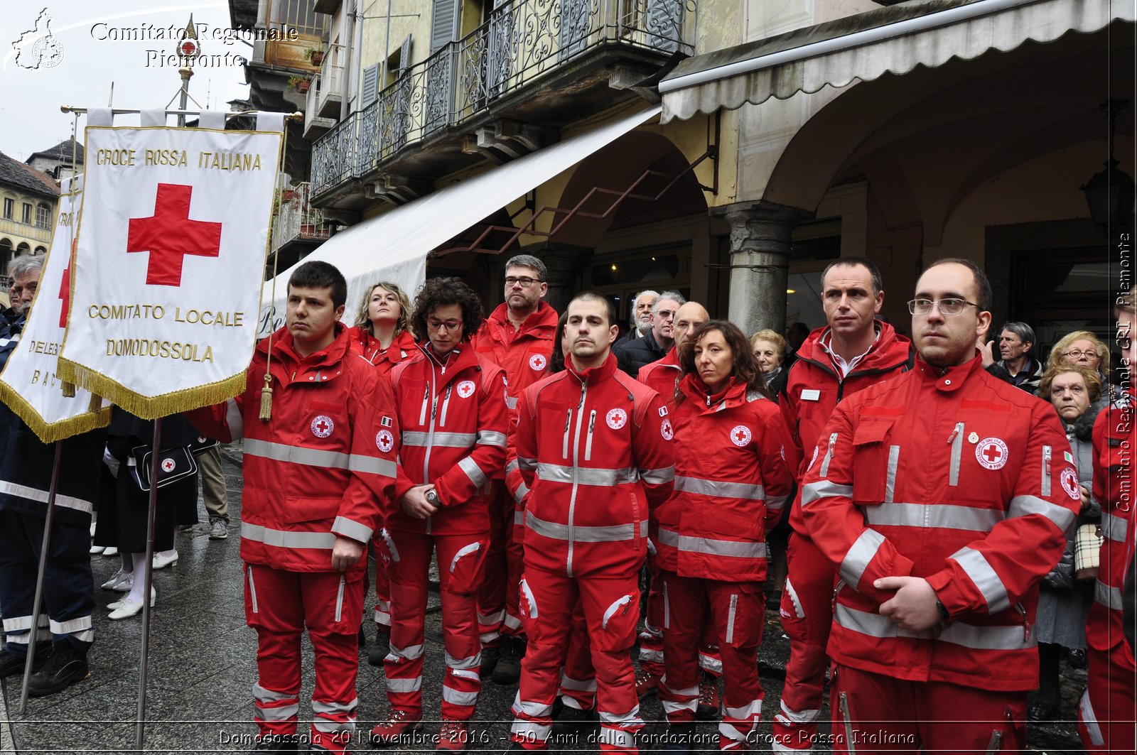 Domodossola 20 Novembre 2016 - 50 Anni dalla fondazione - Croce Rossa Italiana- Comitato Regionale del Piemonte