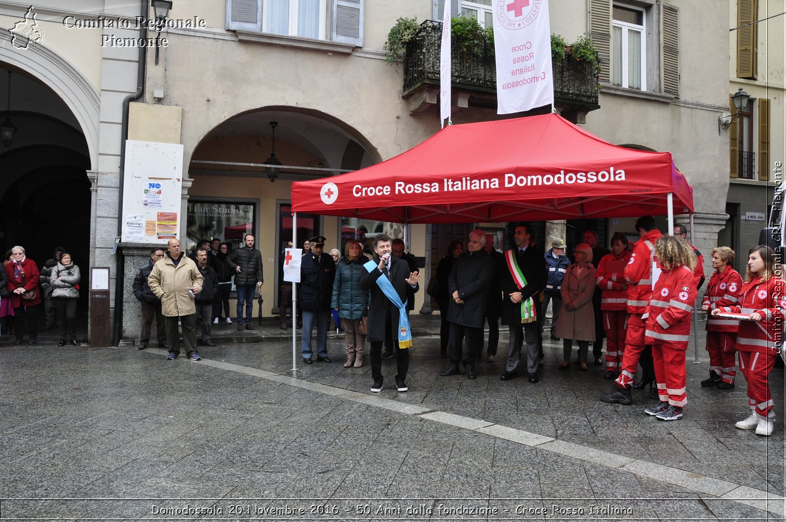 Domodossola 20 Novembre 2016 - 50 Anni dalla fondazione - Croce Rossa Italiana- Comitato Regionale del Piemonte