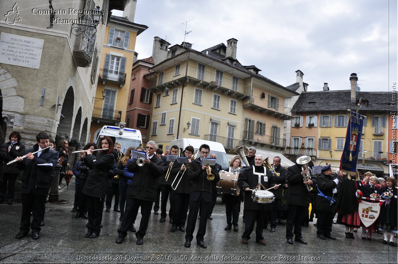 Domodossola 20 Novembre 2016 - 50 Anni dalla fondazione - Croce Rossa Italiana- Comitato Regionale del Piemonte