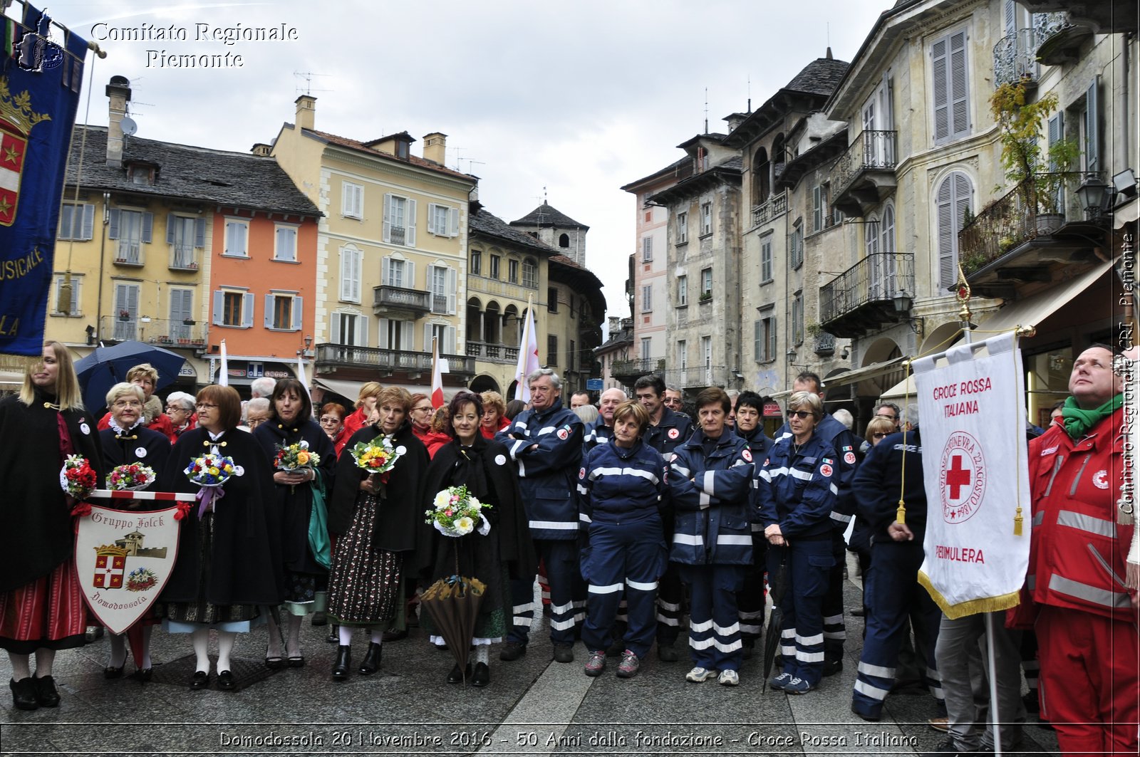 Domodossola 20 Novembre 2016 - 50 Anni dalla fondazione - Croce Rossa Italiana- Comitato Regionale del Piemonte