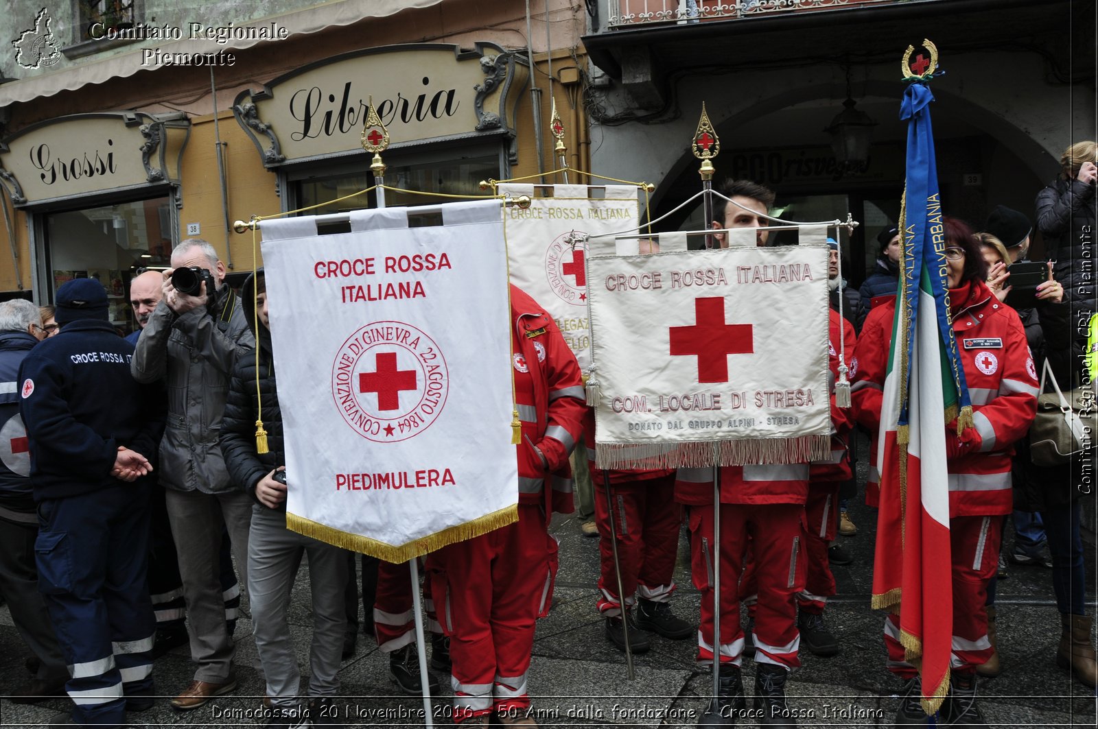 Domodossola 20 Novembre 2016 - 50 Anni dalla fondazione - Croce Rossa Italiana- Comitato Regionale del Piemonte