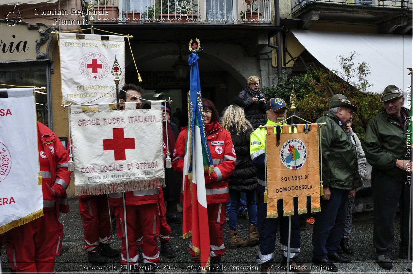 Domodossola 20 Novembre 2016 - 50 Anni dalla fondazione - Croce Rossa Italiana- Comitato Regionale del Piemonte