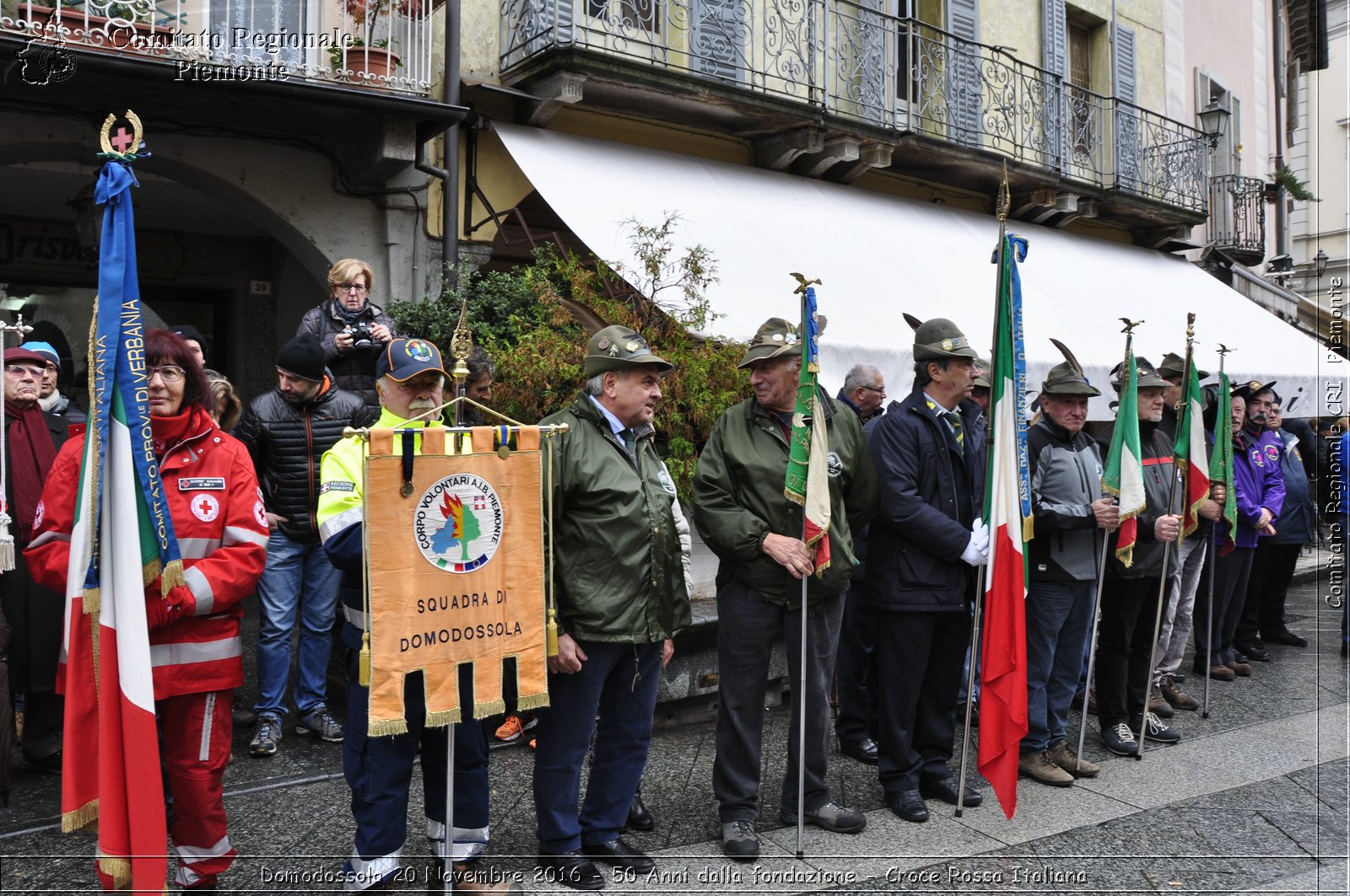 Domodossola 20 Novembre 2016 - 50 Anni dalla fondazione - Croce Rossa Italiana- Comitato Regionale del Piemonte