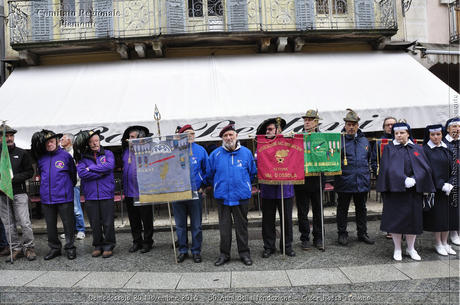 Domodossola 20 Novembre 2016 - 50 Anni dalla fondazione - Croce Rossa Italiana- Comitato Regionale del Piemonte