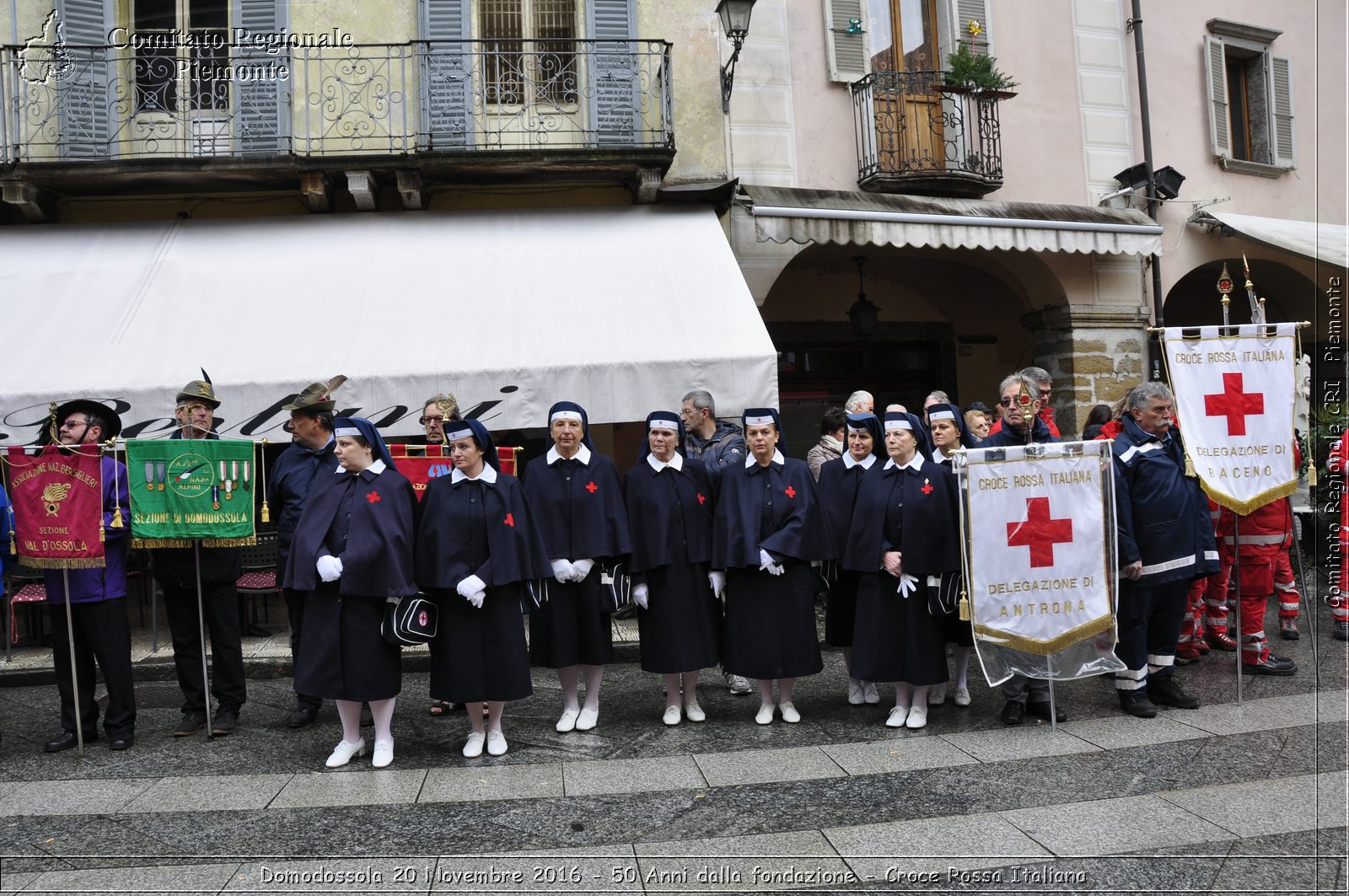 Domodossola 20 Novembre 2016 - 50 Anni dalla fondazione - Croce Rossa Italiana- Comitato Regionale del Piemonte