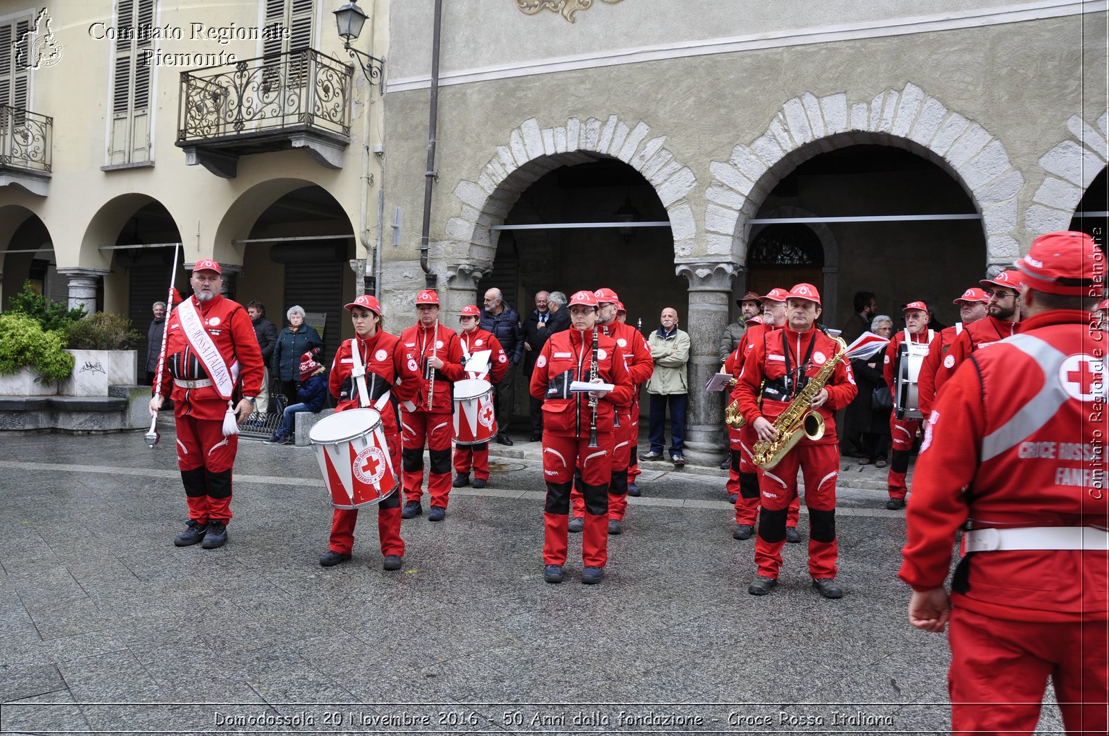 Domodossola 20 Novembre 2016 - 50 Anni dalla fondazione - Croce Rossa Italiana- Comitato Regionale del Piemonte