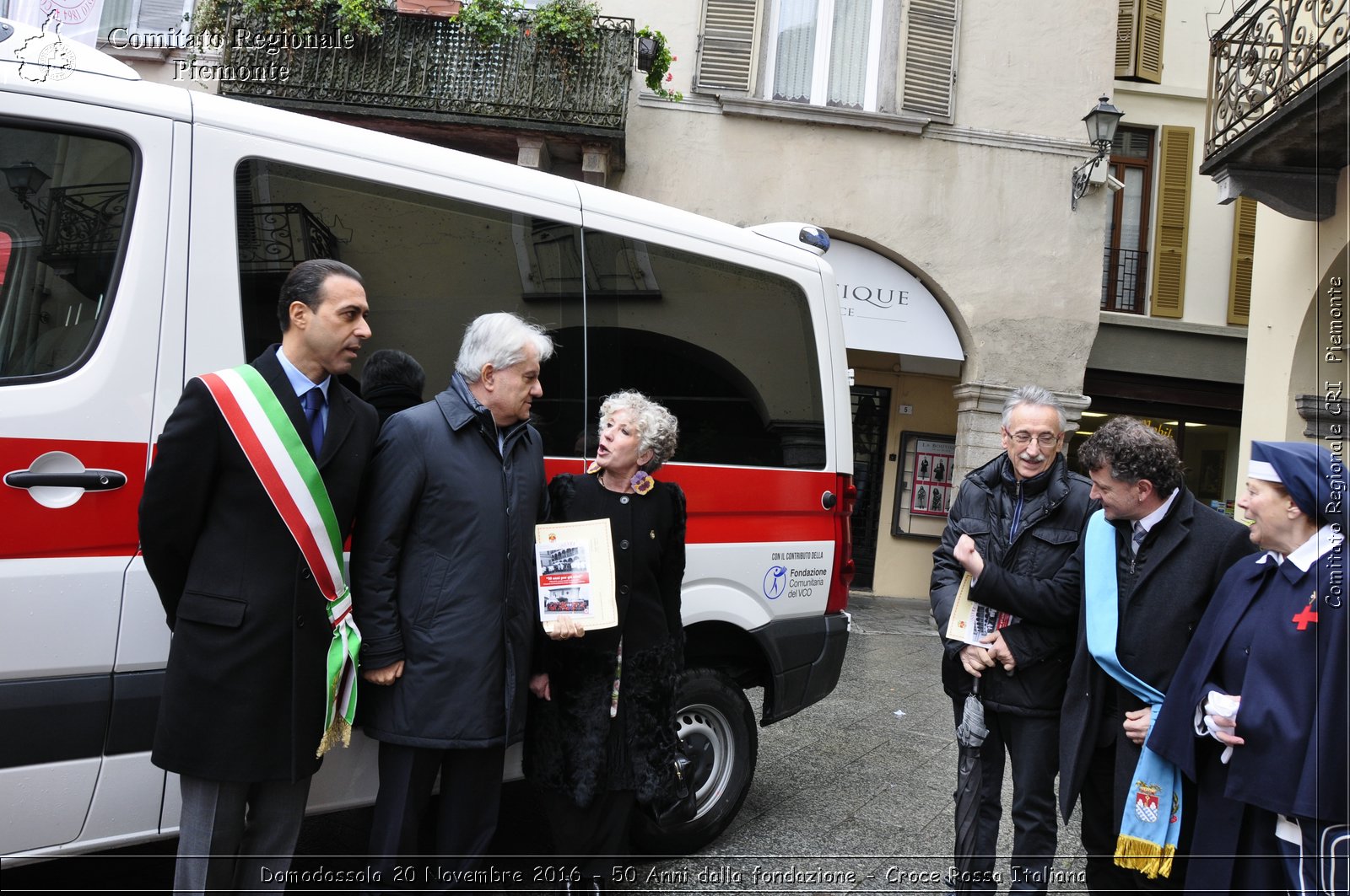 Domodossola 20 Novembre 2016 - 50 Anni dalla fondazione - Croce Rossa Italiana- Comitato Regionale del Piemonte