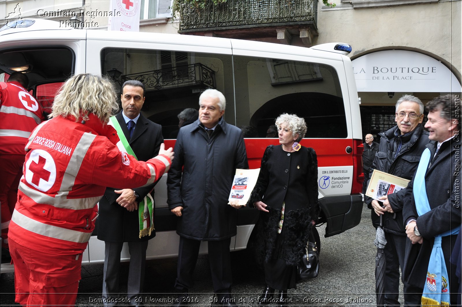 Domodossola 20 Novembre 2016 - 50 Anni dalla fondazione - Croce Rossa Italiana- Comitato Regionale del Piemonte