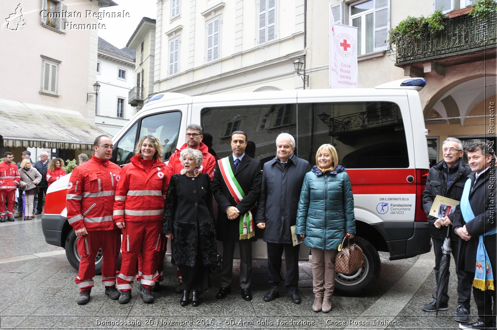 Domodossola 20 Novembre 2016 - 50 Anni dalla fondazione - Croce Rossa Italiana- Comitato Regionale del Piemonte