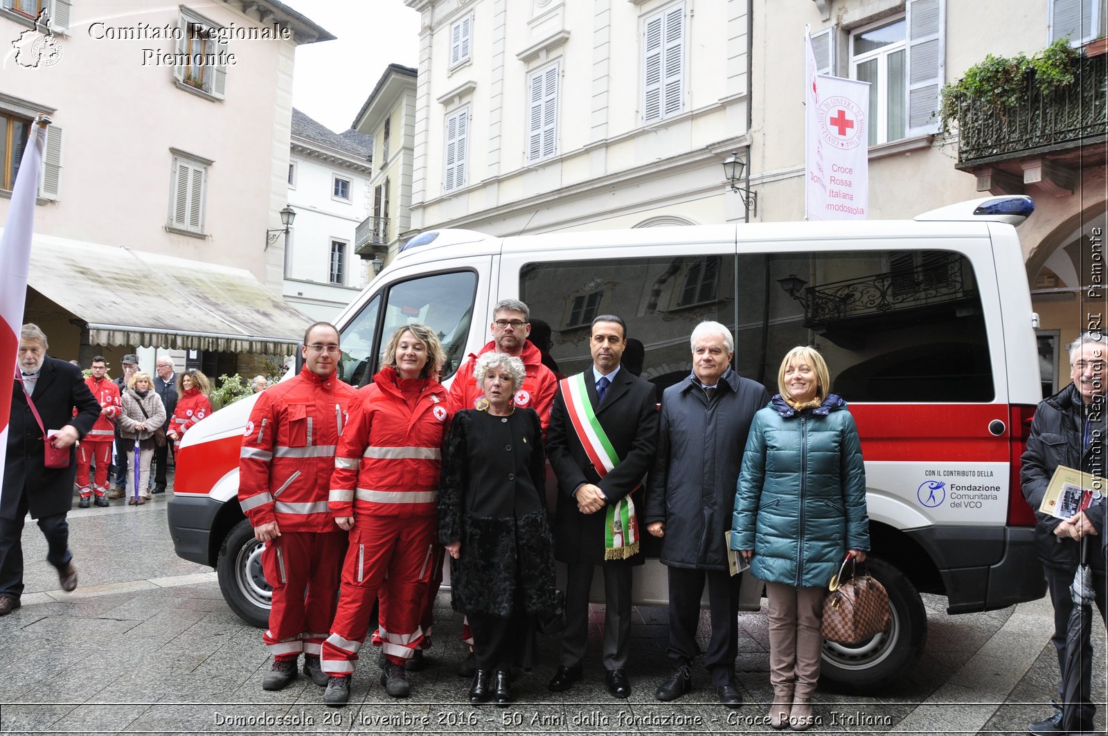 Domodossola 20 Novembre 2016 - 50 Anni dalla fondazione - Croce Rossa Italiana- Comitato Regionale del Piemonte