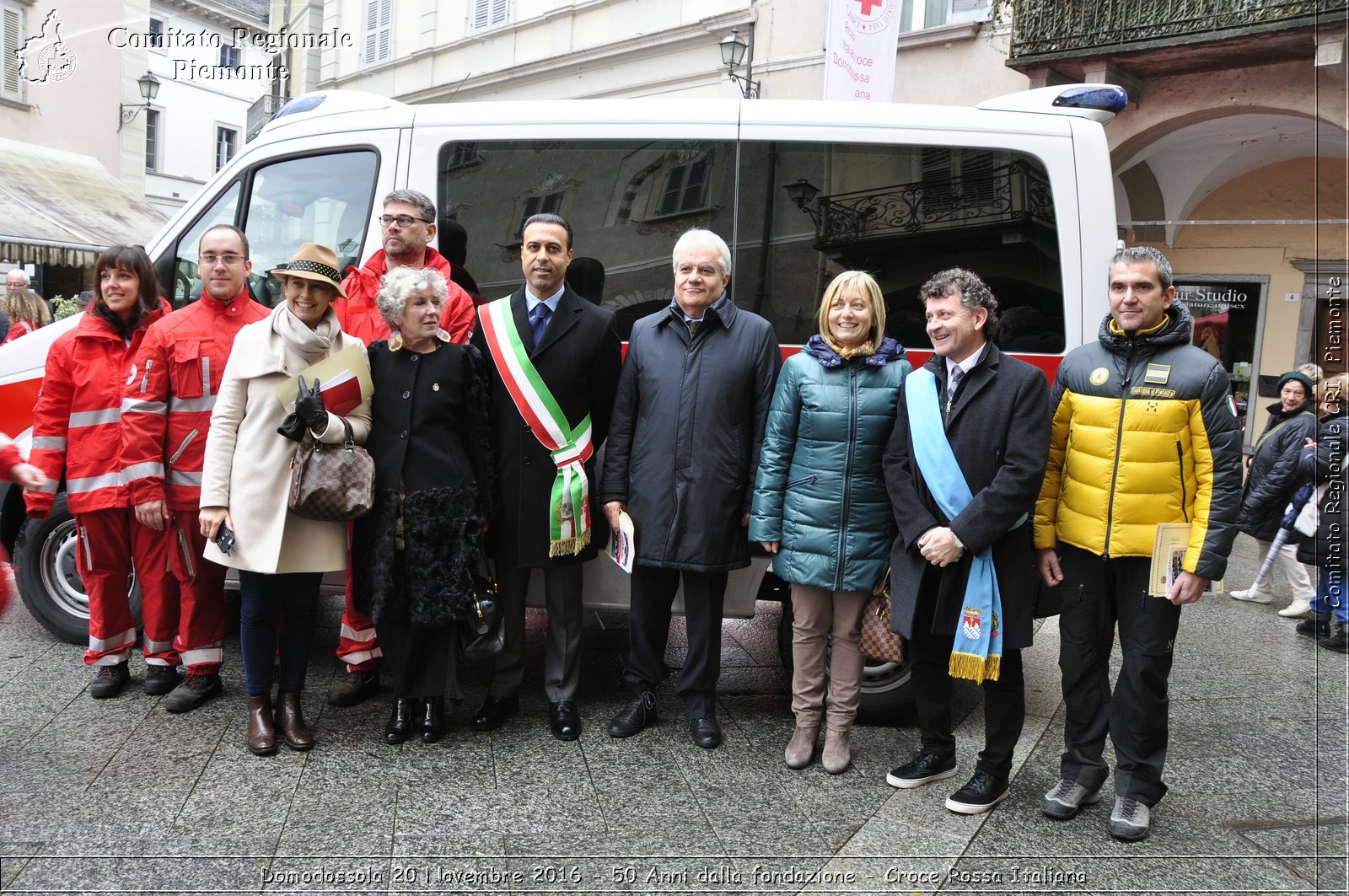 Domodossola 20 Novembre 2016 - 50 Anni dalla fondazione - Croce Rossa Italiana- Comitato Regionale del Piemonte