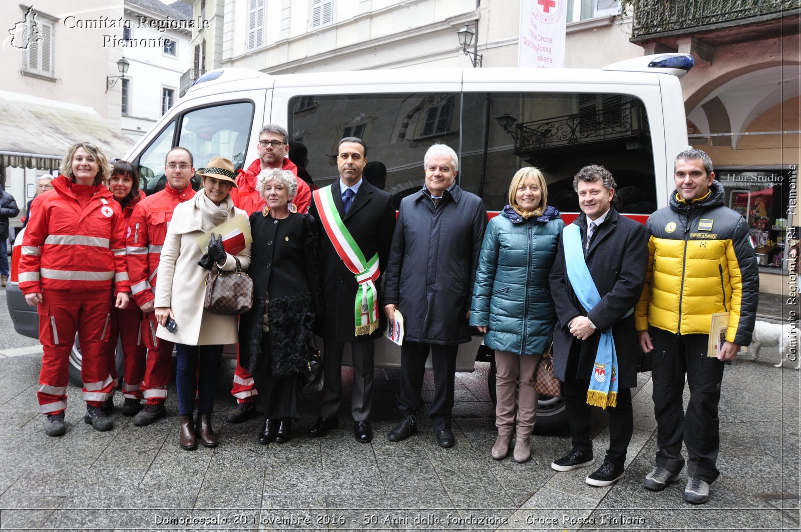 Domodossola 20 Novembre 2016 - 50 Anni dalla fondazione - Croce Rossa Italiana- Comitato Regionale del Piemonte