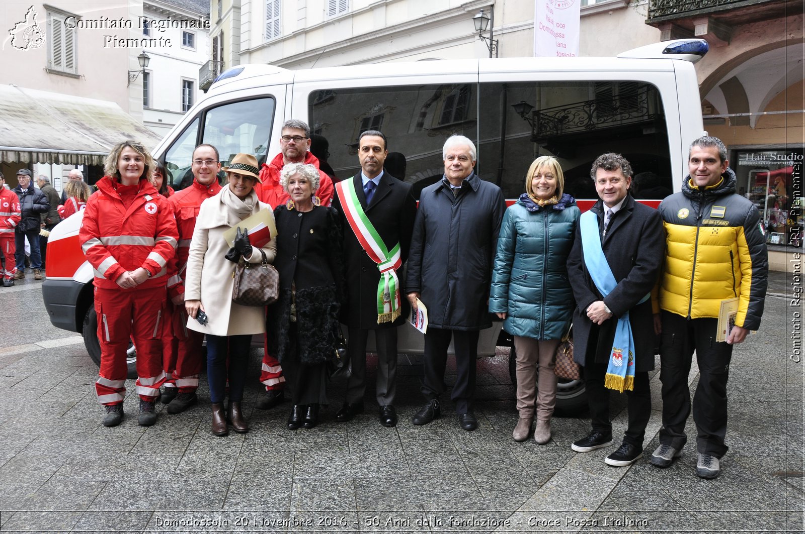 Domodossola 20 Novembre 2016 - 50 Anni dalla fondazione - Croce Rossa Italiana- Comitato Regionale del Piemonte