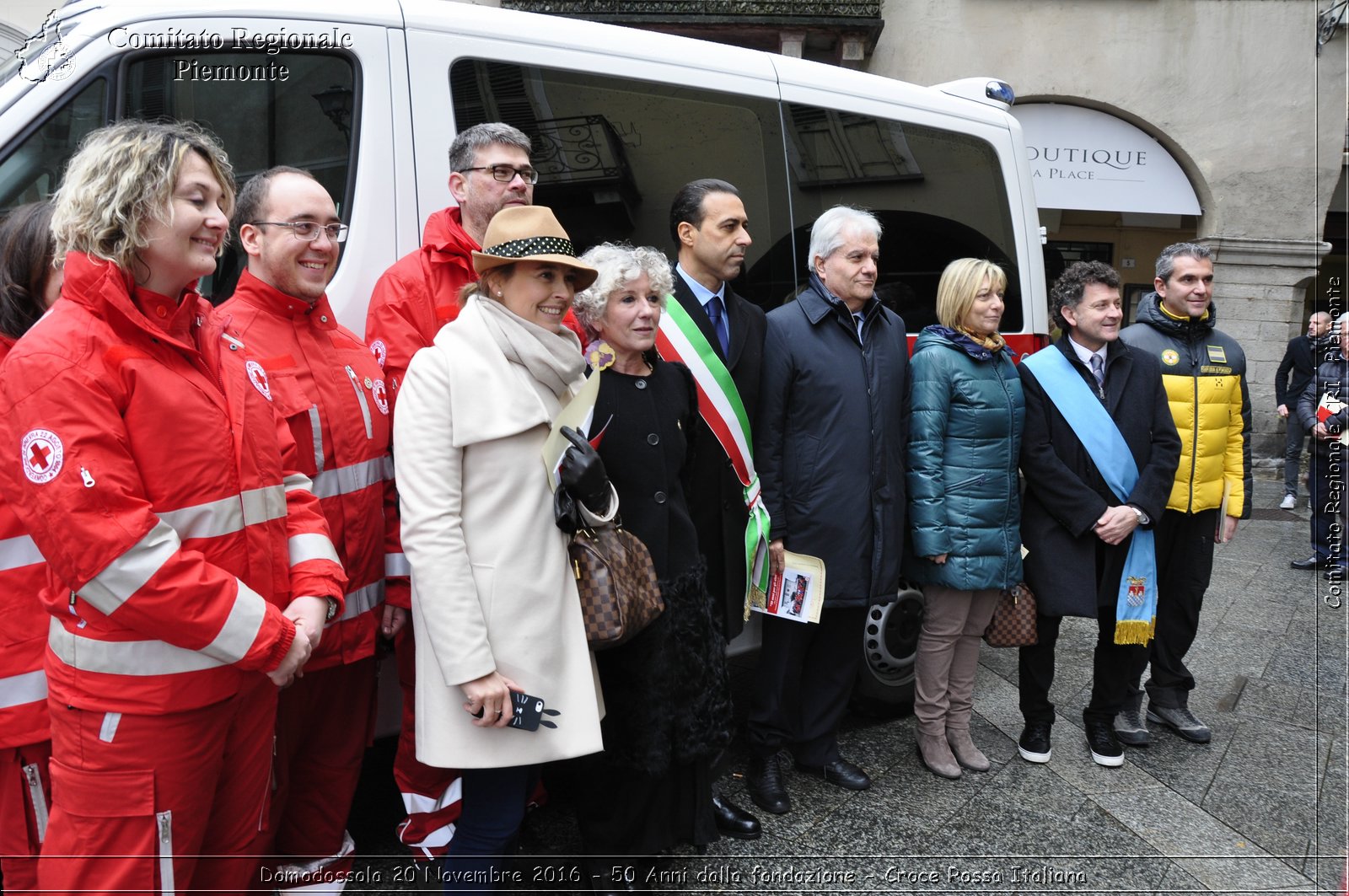 Domodossola 20 Novembre 2016 - 50 Anni dalla fondazione - Croce Rossa Italiana- Comitato Regionale del Piemonte