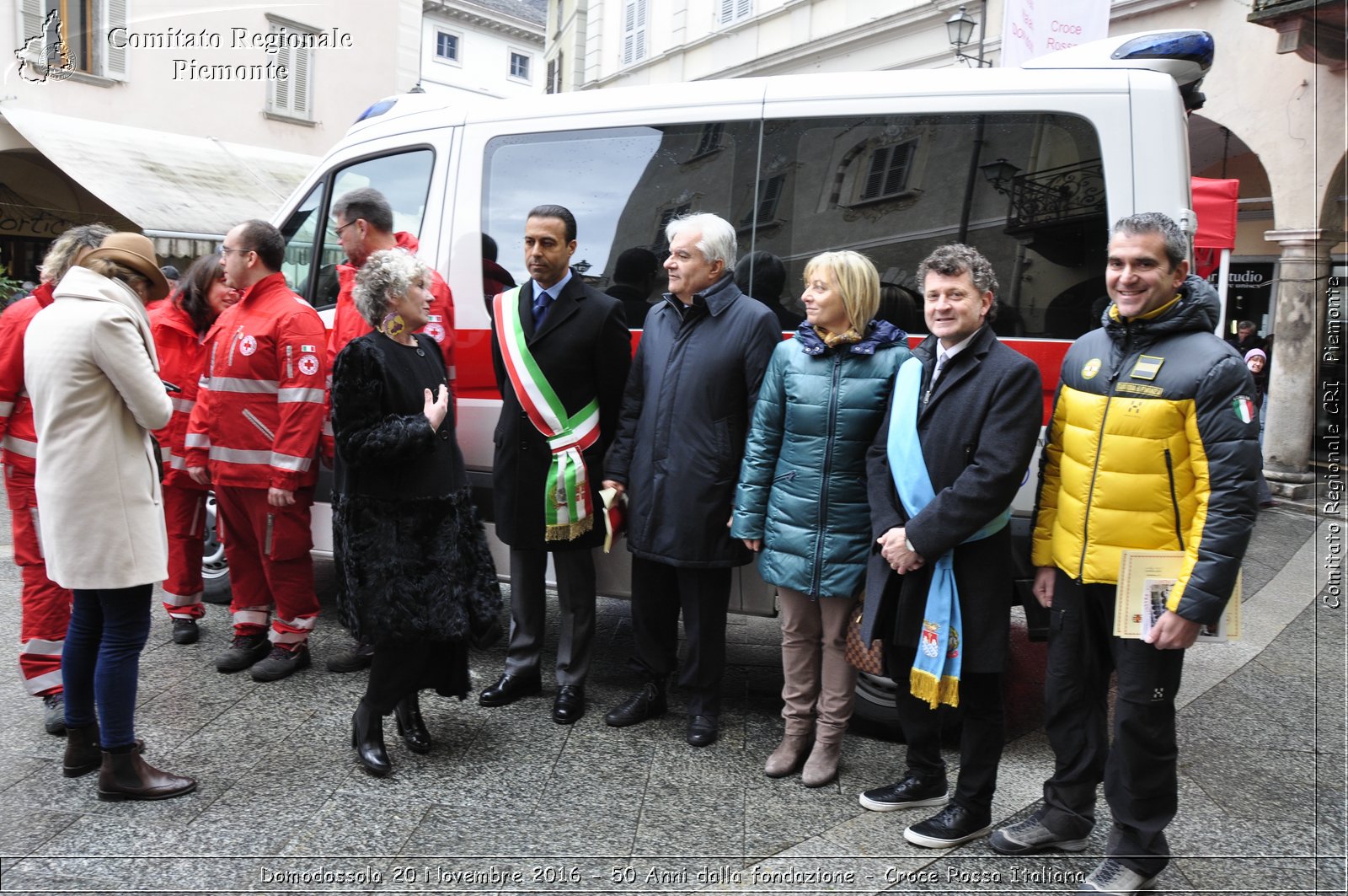 Domodossola 20 Novembre 2016 - 50 Anni dalla fondazione - Croce Rossa Italiana- Comitato Regionale del Piemonte