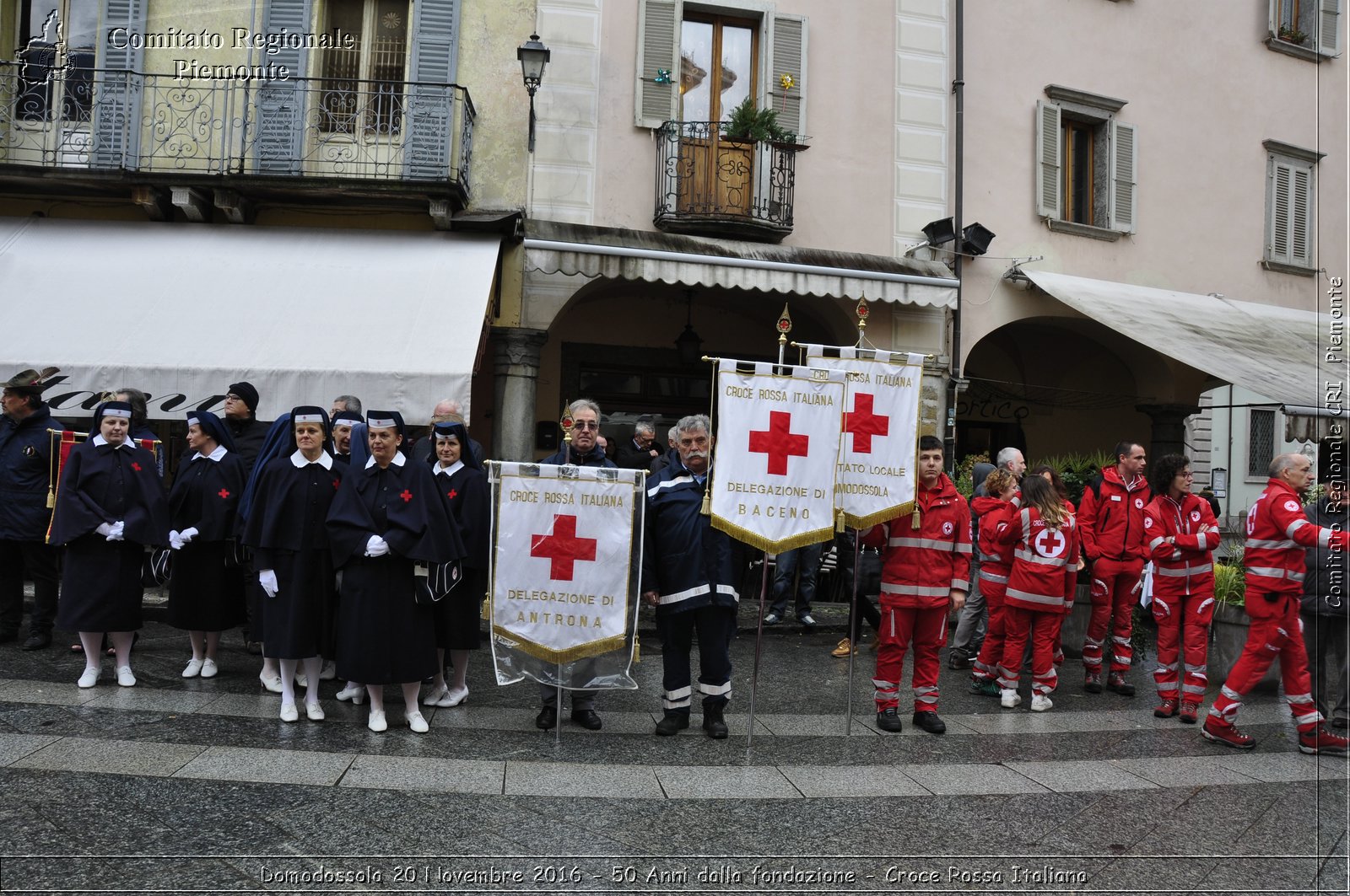 Domodossola 20 Novembre 2016 - 50 Anni dalla fondazione - Croce Rossa Italiana- Comitato Regionale del Piemonte