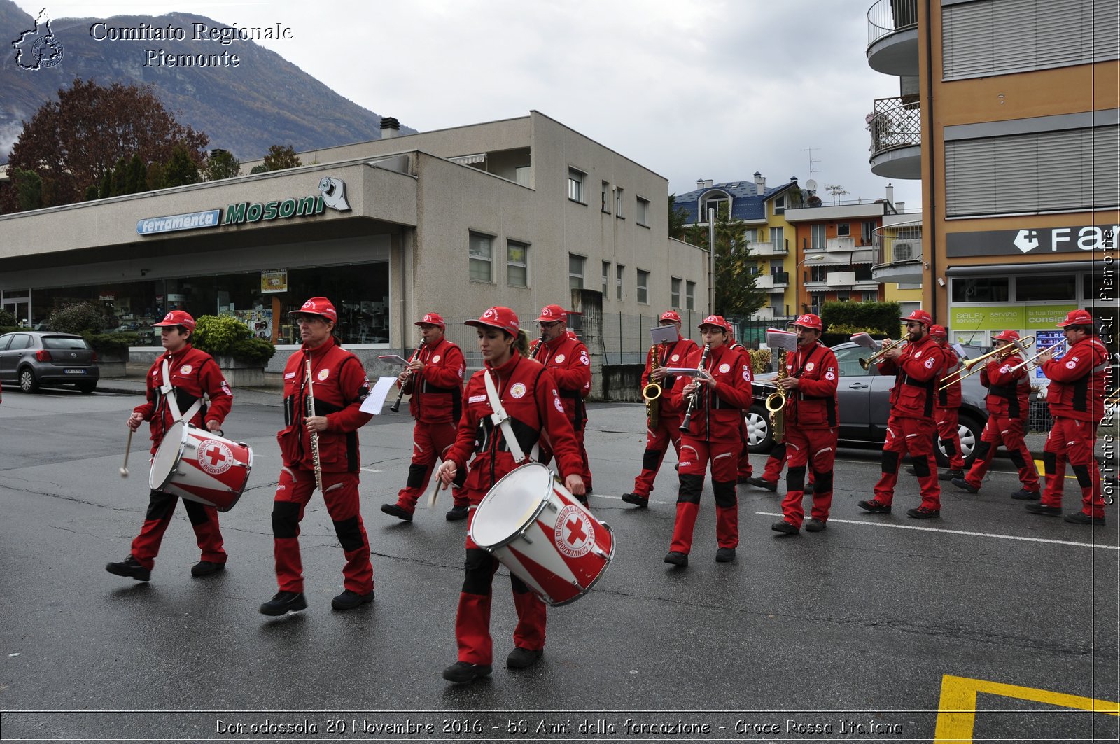 Domodossola 20 Novembre 2016 - 50 Anni dalla fondazione - Croce Rossa Italiana- Comitato Regionale del Piemonte