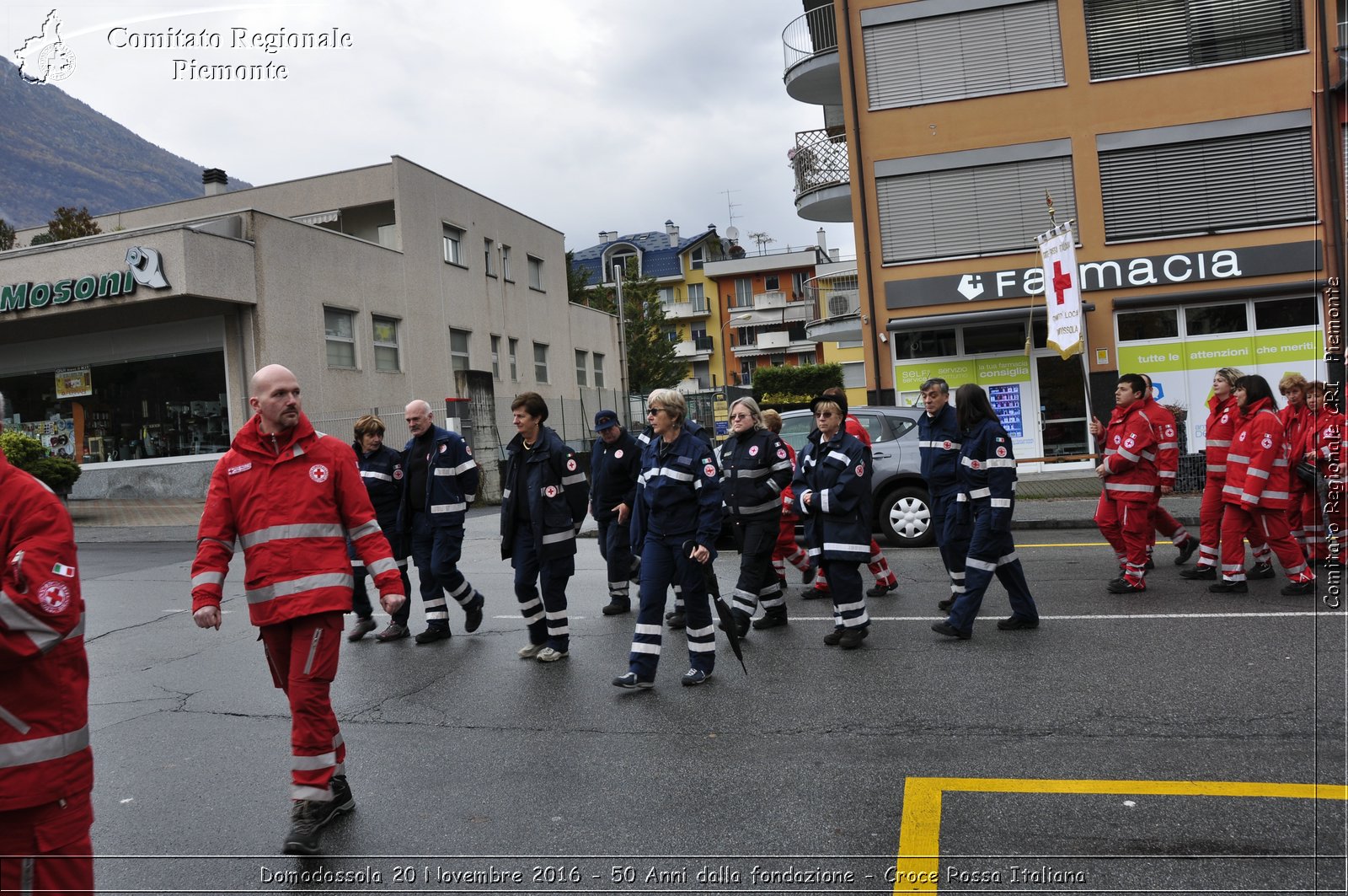 Domodossola 20 Novembre 2016 - 50 Anni dalla fondazione - Croce Rossa Italiana- Comitato Regionale del Piemonte