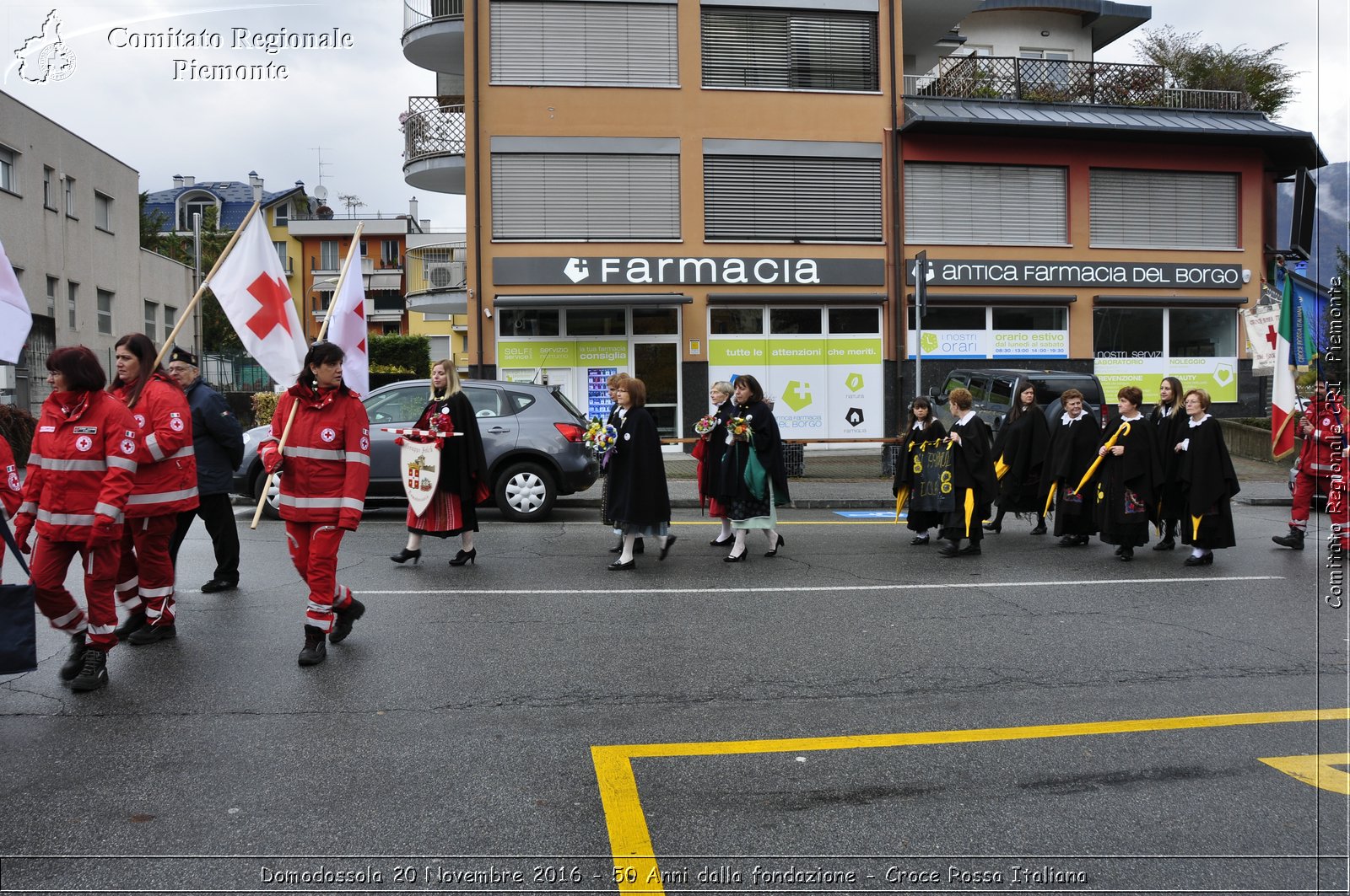 Domodossola 20 Novembre 2016 - 50 Anni dalla fondazione - Croce Rossa Italiana- Comitato Regionale del Piemonte