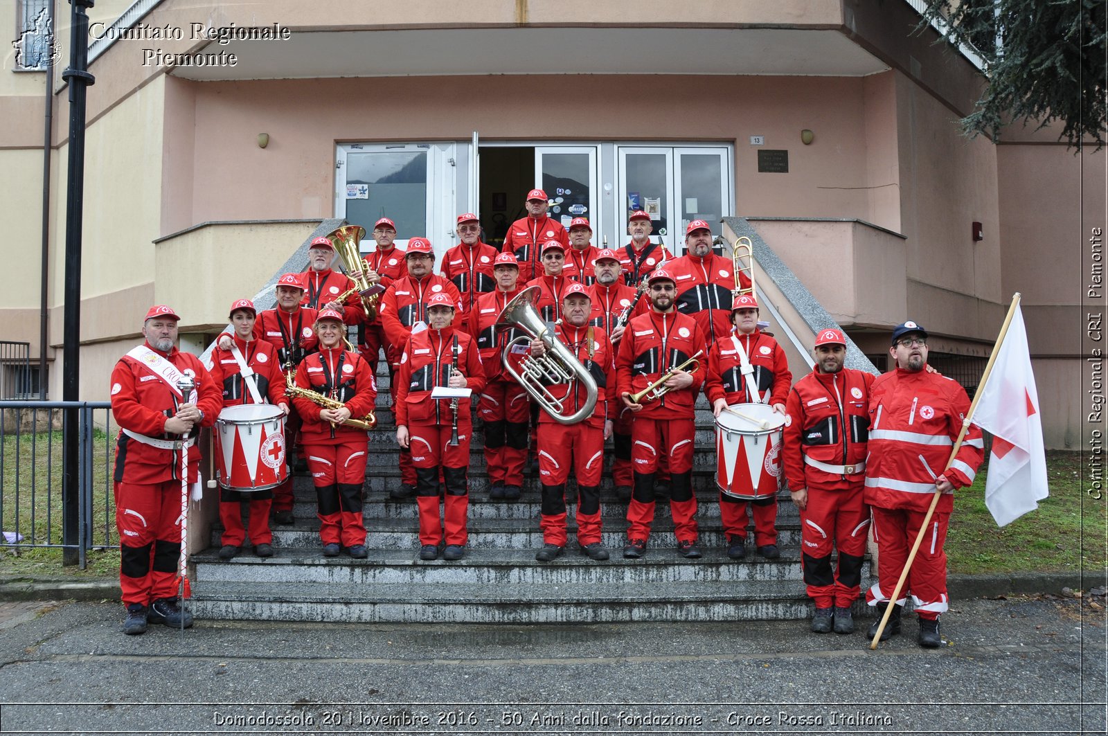 Domodossola 20 Novembre 2016 - 50 Anni dalla fondazione - Croce Rossa Italiana- Comitato Regionale del Piemonte