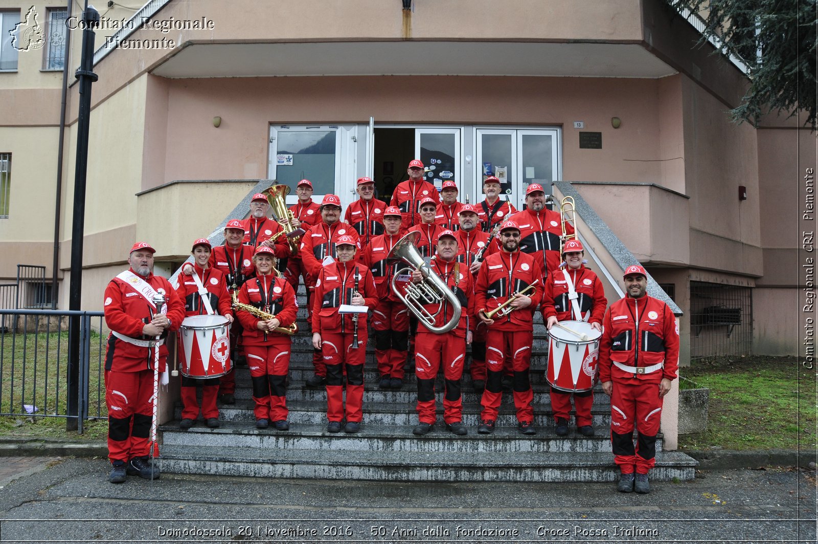 Domodossola 20 Novembre 2016 - 50 Anni dalla fondazione - Croce Rossa Italiana- Comitato Regionale del Piemonte