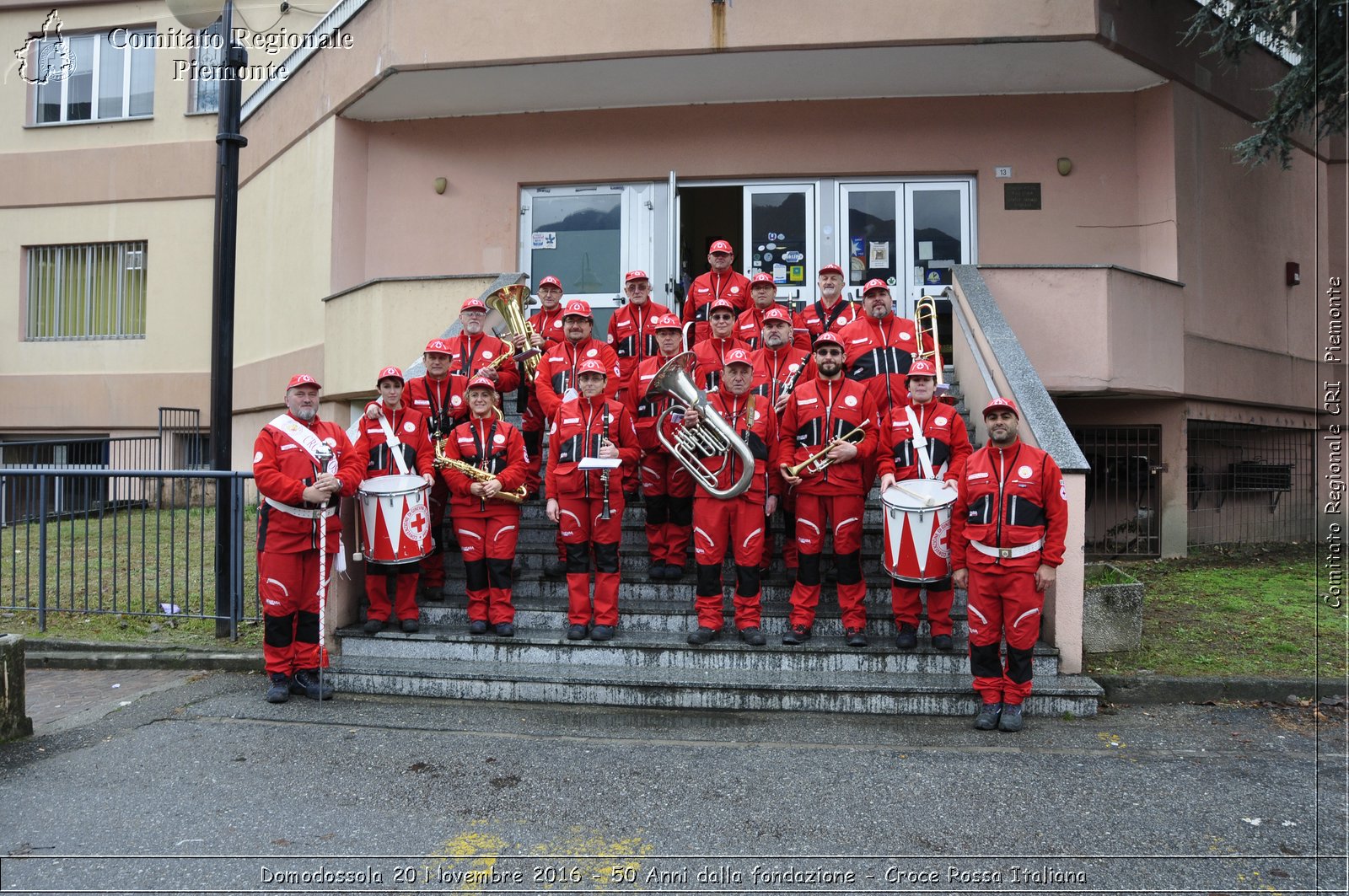 Domodossola 20 Novembre 2016 - 50 Anni dalla fondazione - Croce Rossa Italiana- Comitato Regionale del Piemonte