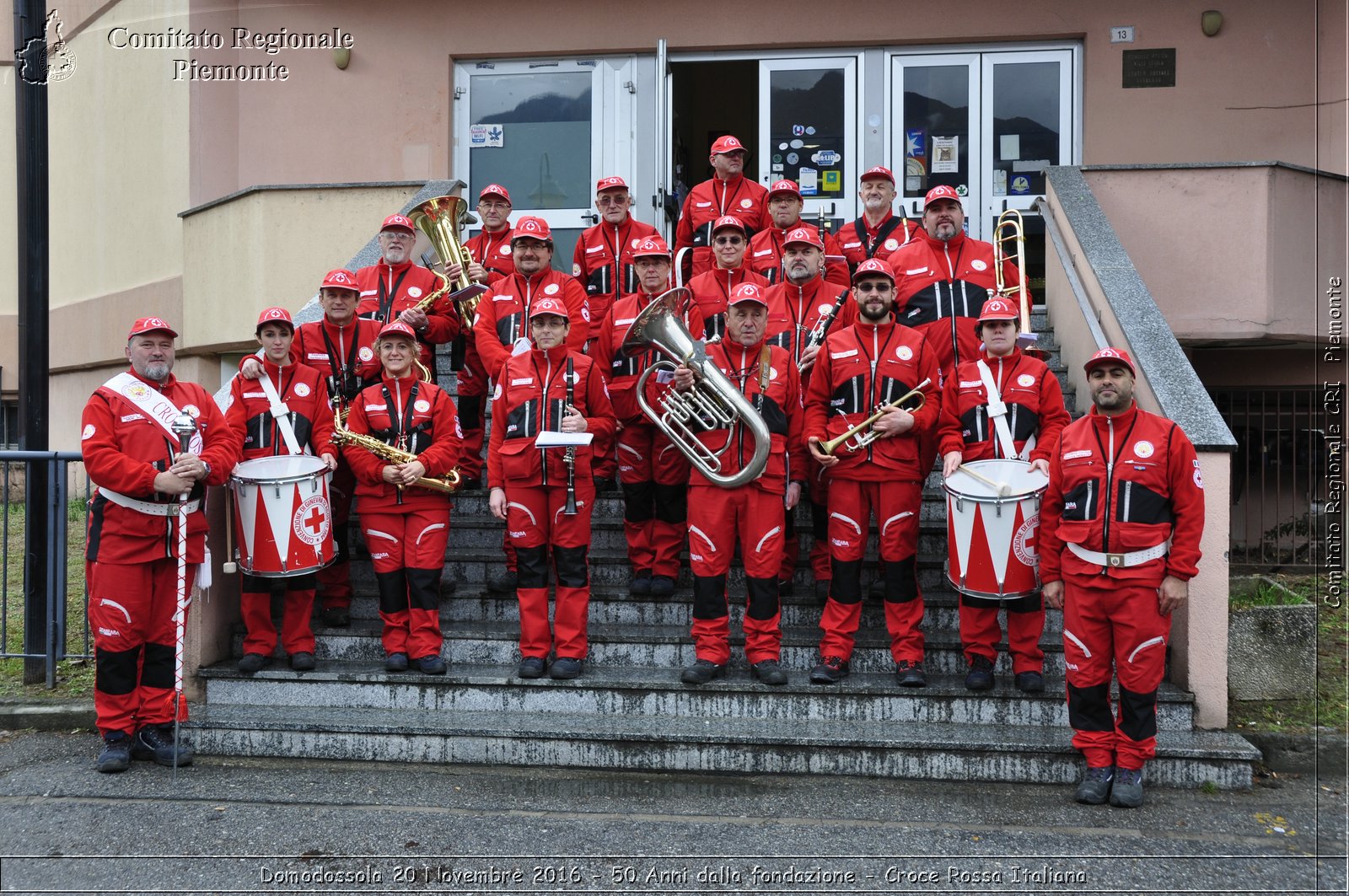 Domodossola 20 Novembre 2016 - 50 Anni dalla fondazione - Croce Rossa Italiana- Comitato Regionale del Piemonte