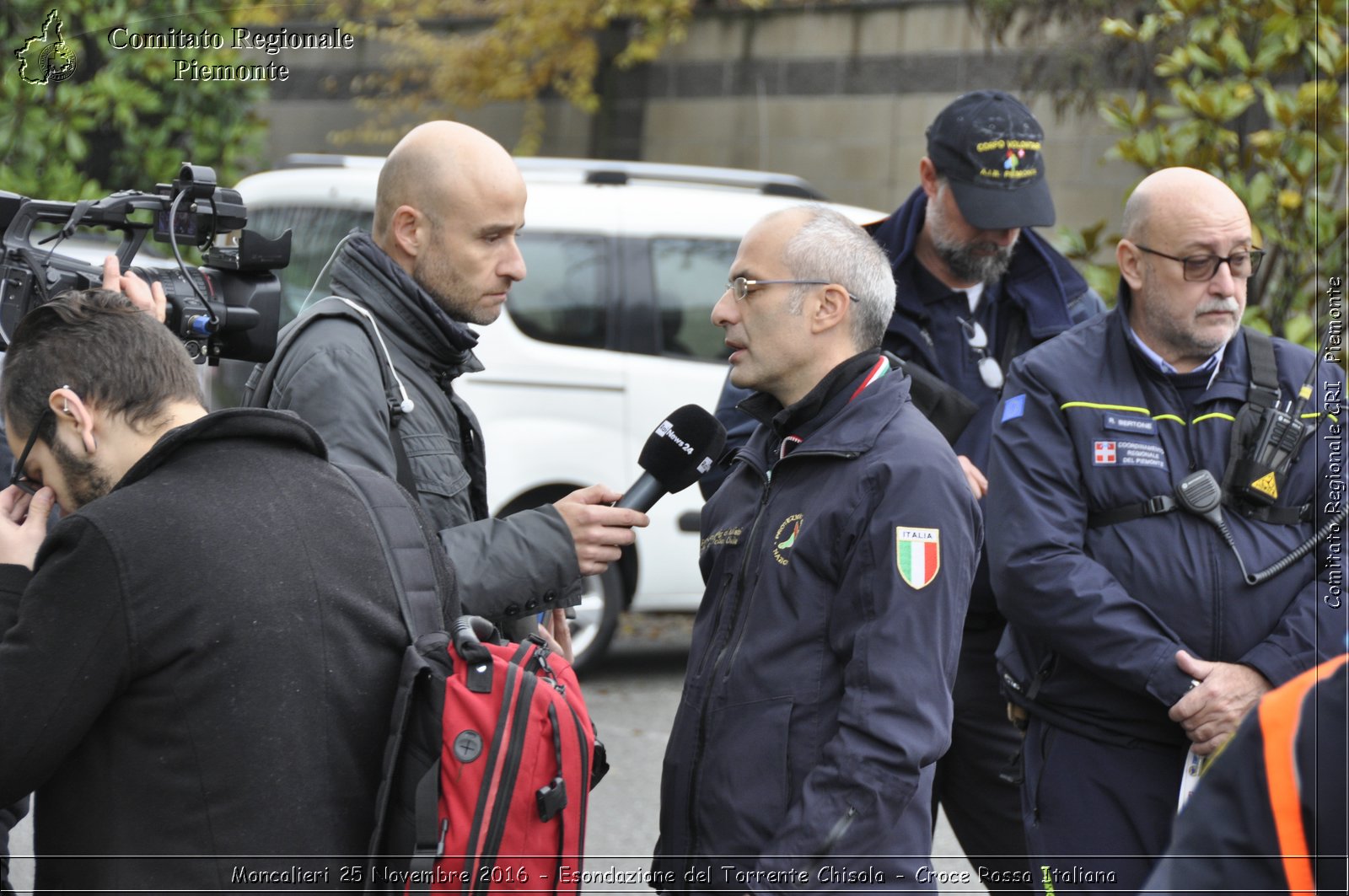 Moncalieri 25 Novembre 2016 - Esondazione del Torrente Chisola - Croce Rossa Italiana- Comitato Regionale del Piemonte