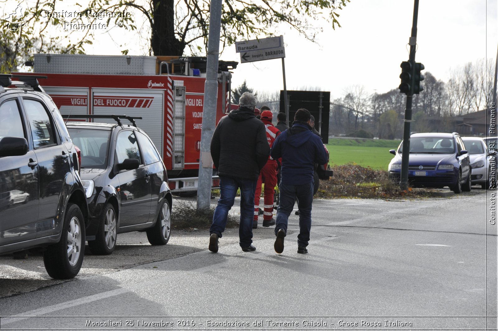 Moncalieri 25 Novembre 2016 - Esondazione del Torrente Chisola - Croce Rossa Italiana- Comitato Regionale del Piemonte