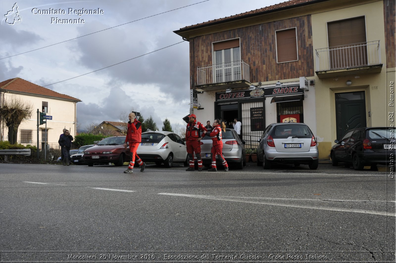 Moncalieri 25 Novembre 2016 - Esondazione del Torrente Chisola - Croce Rossa Italiana- Comitato Regionale del Piemonte