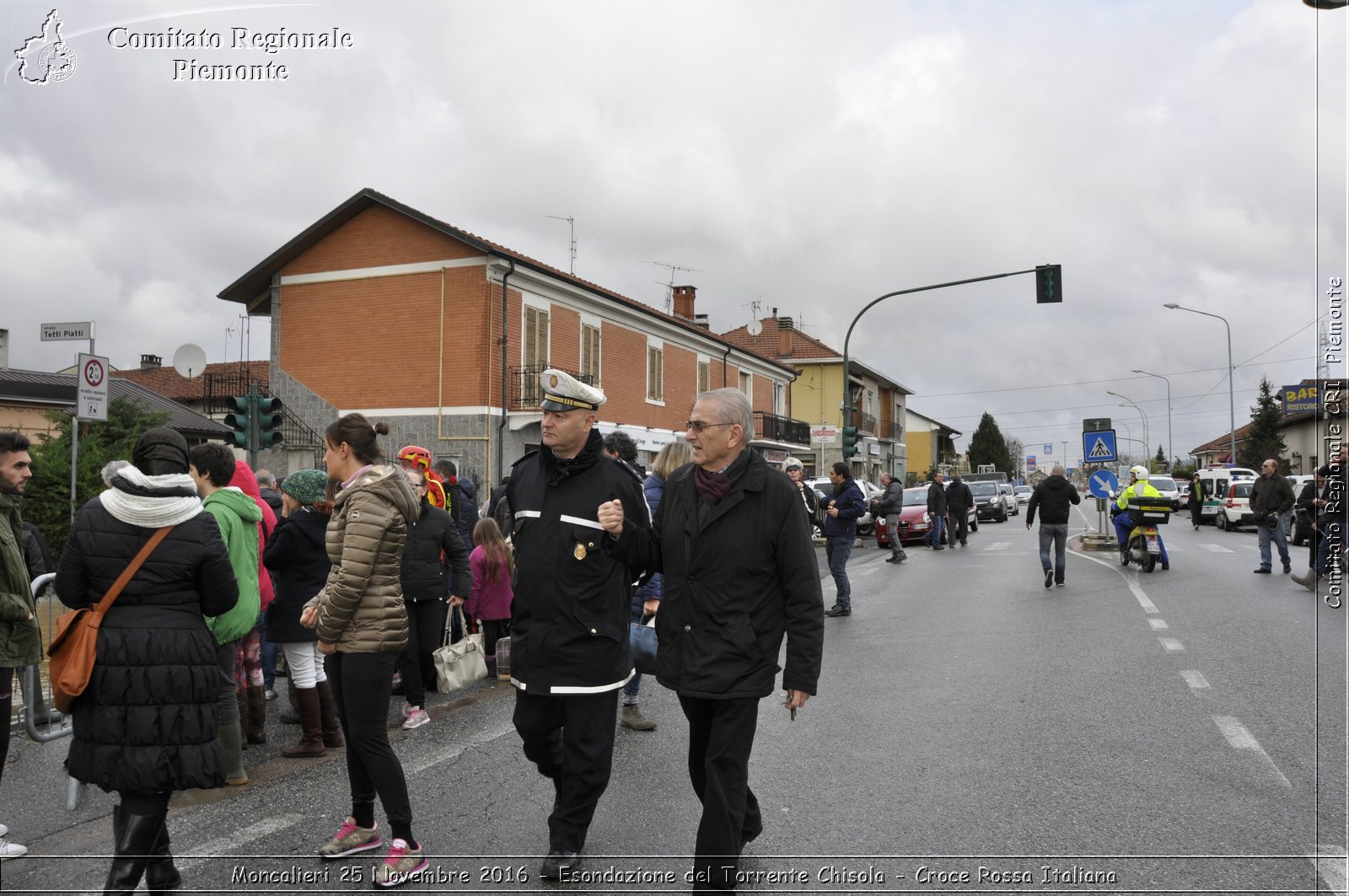 Moncalieri 25 Novembre 2016 - Esondazione del Torrente Chisola - Croce Rossa Italiana- Comitato Regionale del Piemonte