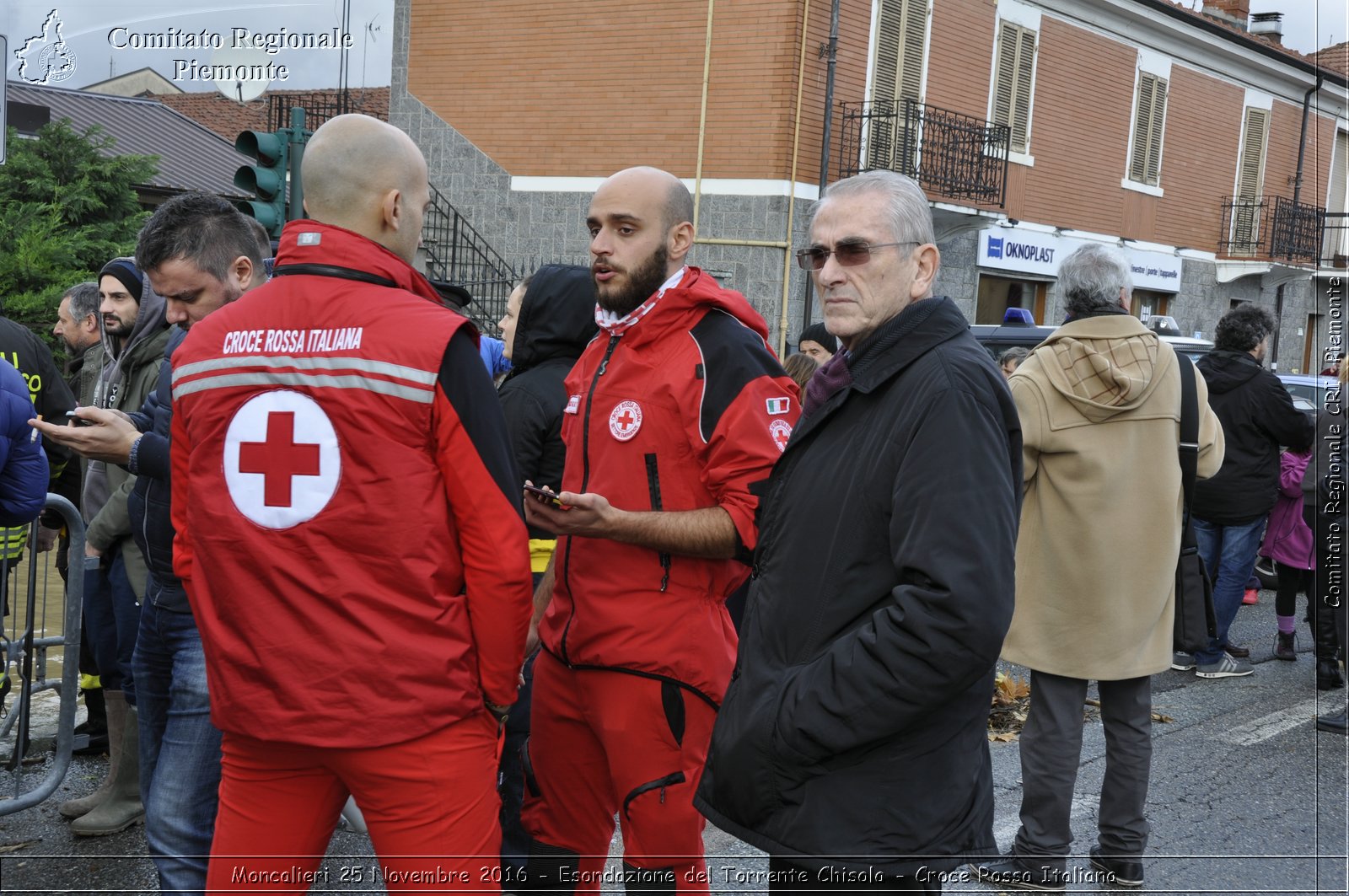 Moncalieri 25 Novembre 2016 - Esondazione del Torrente Chisola - Croce Rossa Italiana- Comitato Regionale del Piemonte