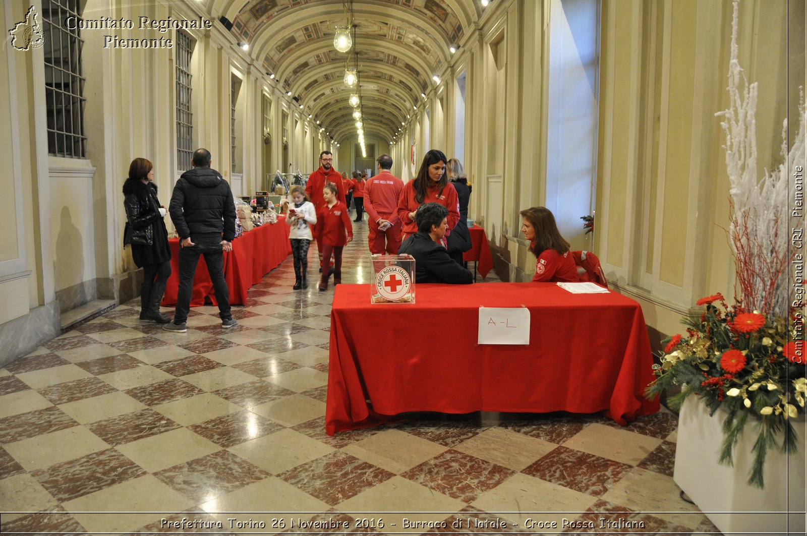 Prefettura Torino 26 Novembre 2016 - Burraco di Natale - Croce Rossa Italiana- Comitato Regionale del Piemonte