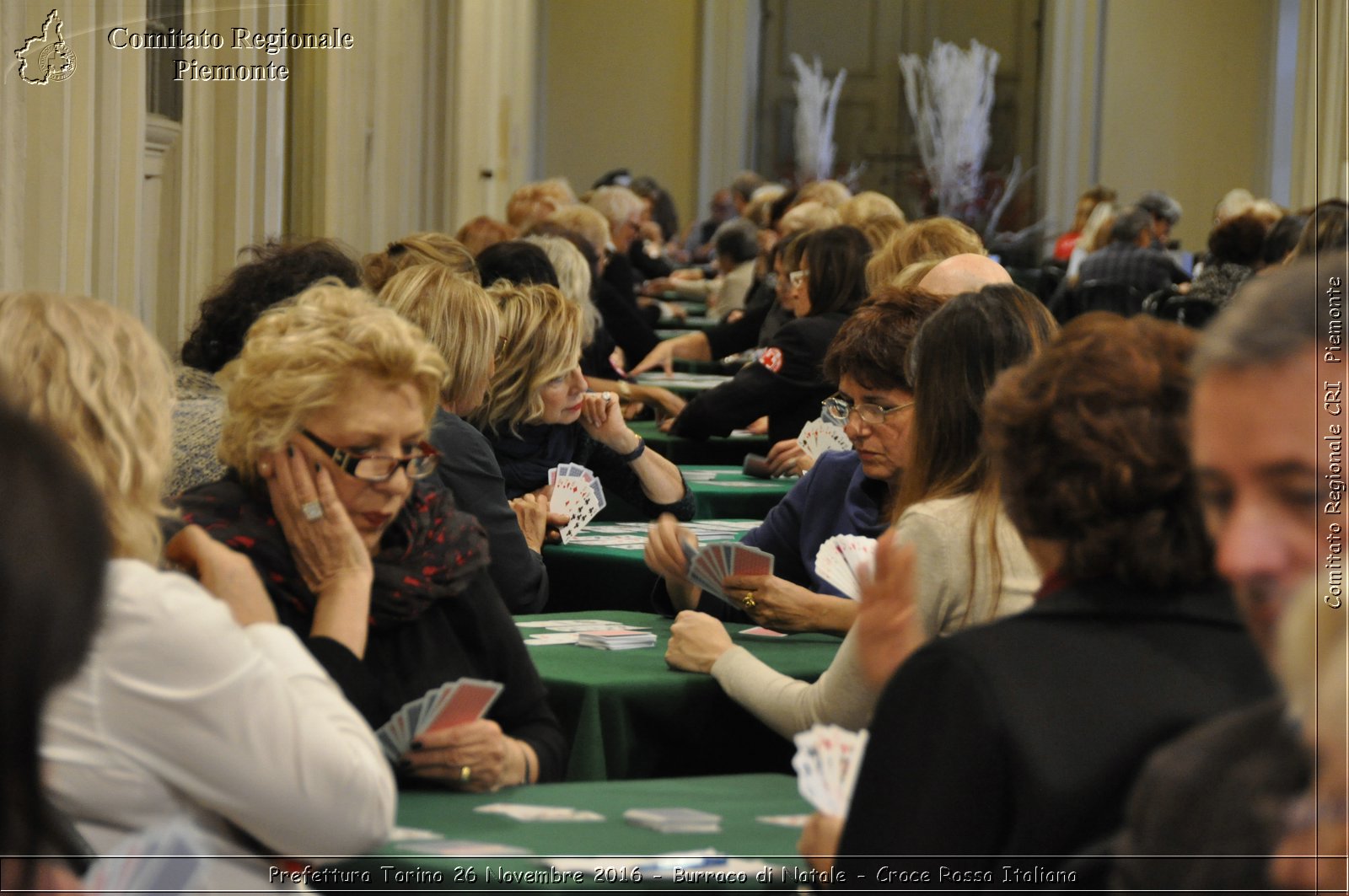 Prefettura Torino 26 Novembre 2016 - Burraco di Natale - Croce Rossa Italiana- Comitato Regionale del Piemonte