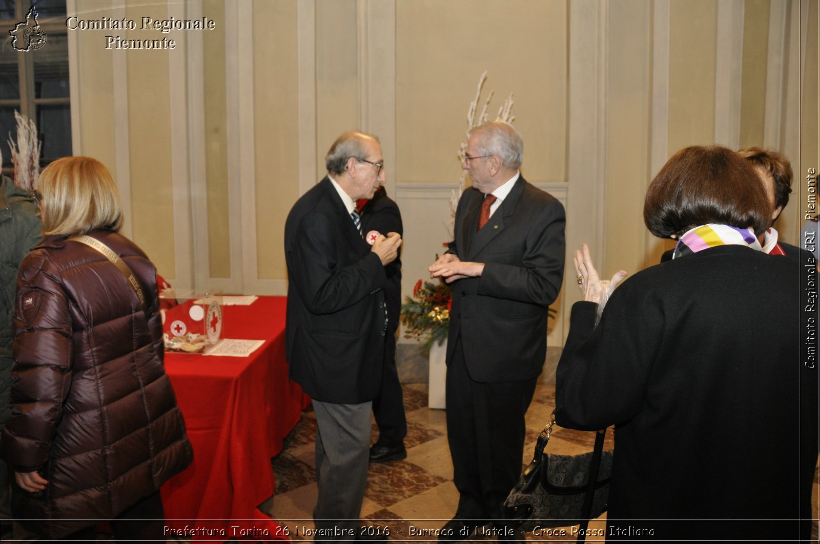 Prefettura Torino 26 Novembre 2016 - Burraco di Natale - Croce Rossa Italiana- Comitato Regionale del Piemonte