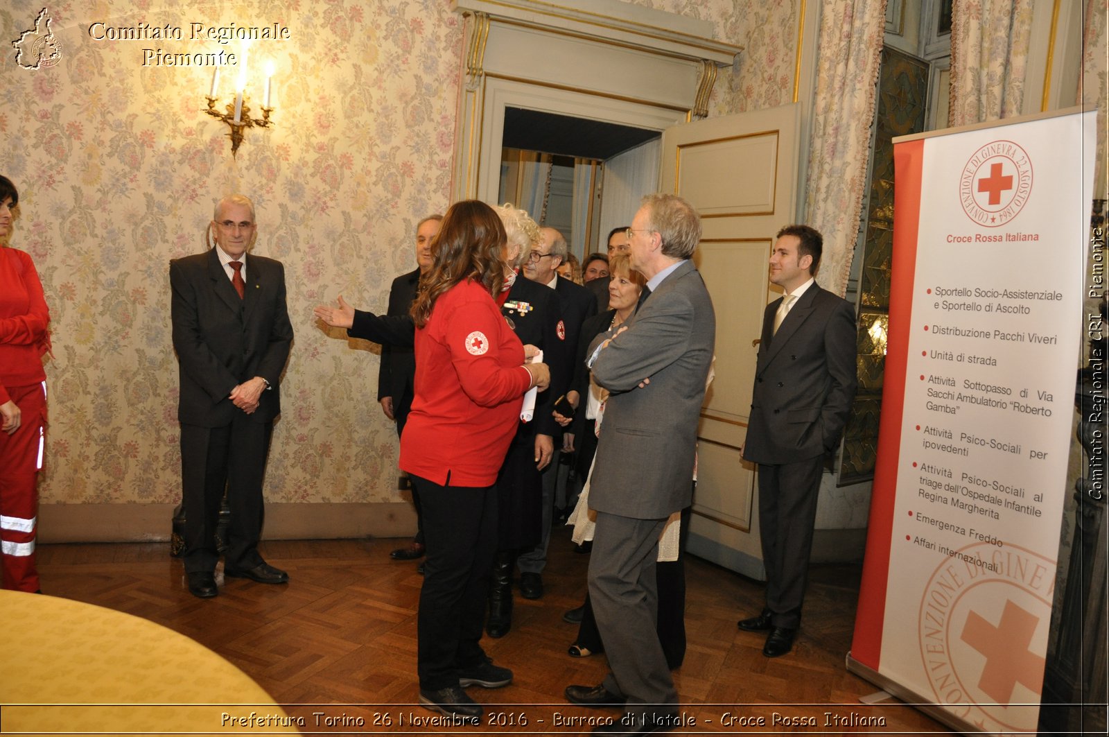 Prefettura Torino 26 Novembre 2016 - Burraco di Natale - Croce Rossa Italiana- Comitato Regionale del Piemonte