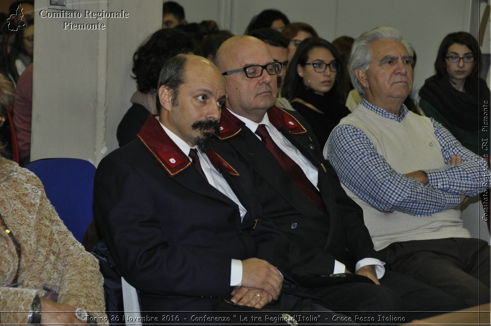 Torino 26 Novembre 2016 - Conferenza "Le tre Regine d'Italia" - Croce Rossa Italiana- Comitato Regionale del Piemonte