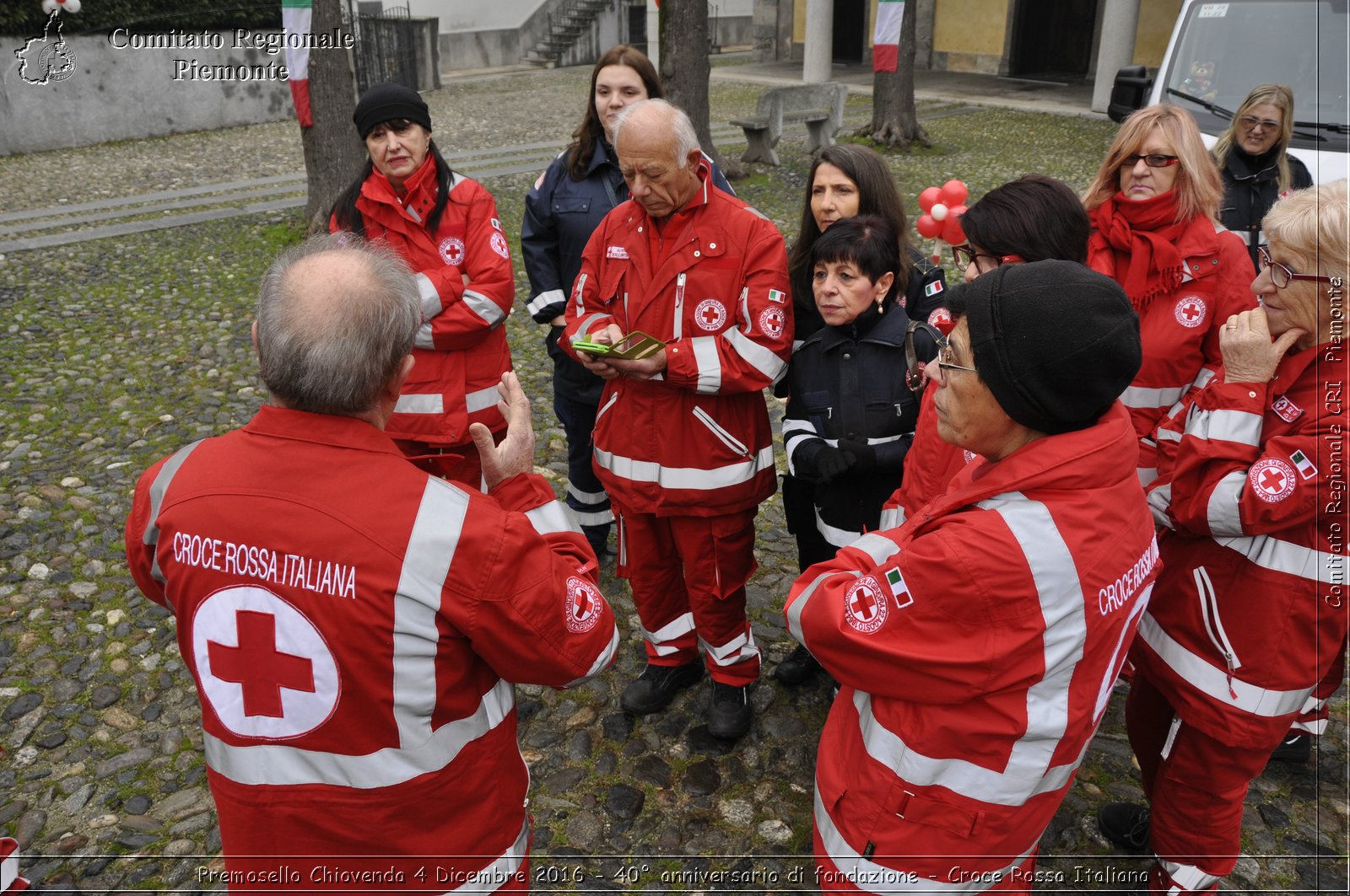 Premosello Chiovenda 4 Dicembre 2016 - 40 anniversario di fondazione - Croce Rossa Italiana- Comitato Regionale del Piemonte