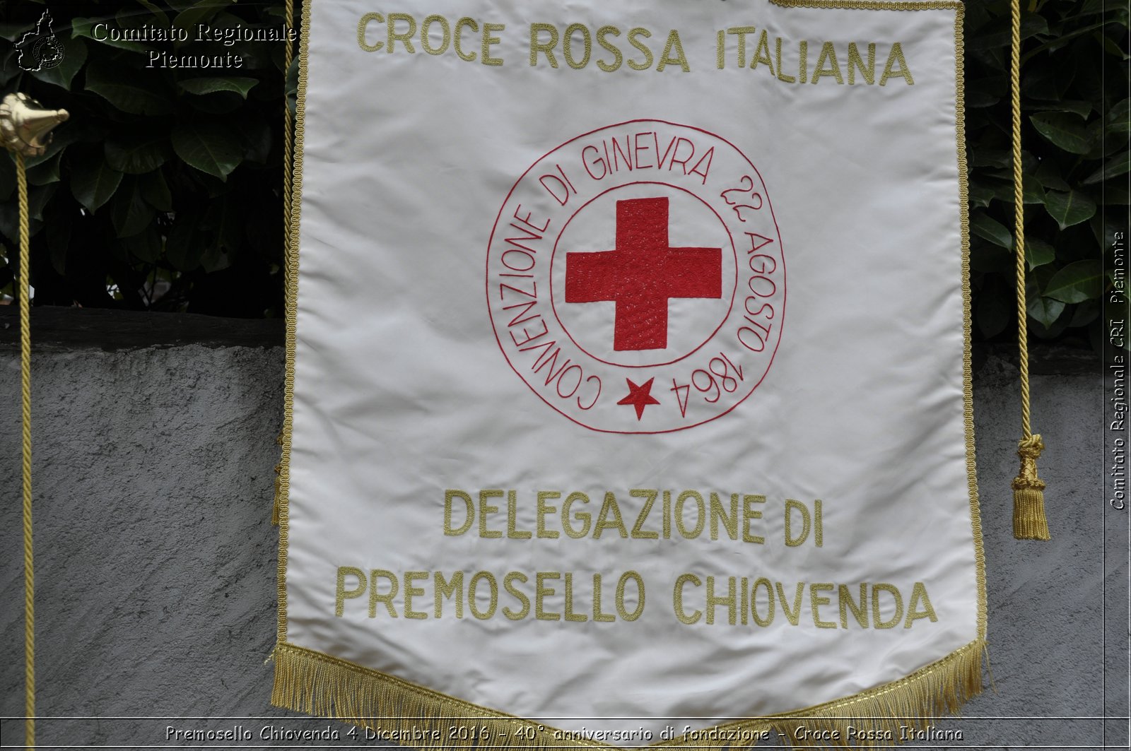 Premosello Chiovenda 4 Dicembre 2016 - 40 anniversario di fondazione - Croce Rossa Italiana- Comitato Regionale del Piemonte