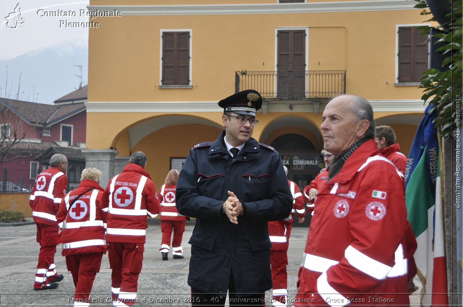 Premosello Chiovenda 4 Dicembre 2016 - 40 anniversario di fondazione - Croce Rossa Italiana- Comitato Regionale del Piemonte