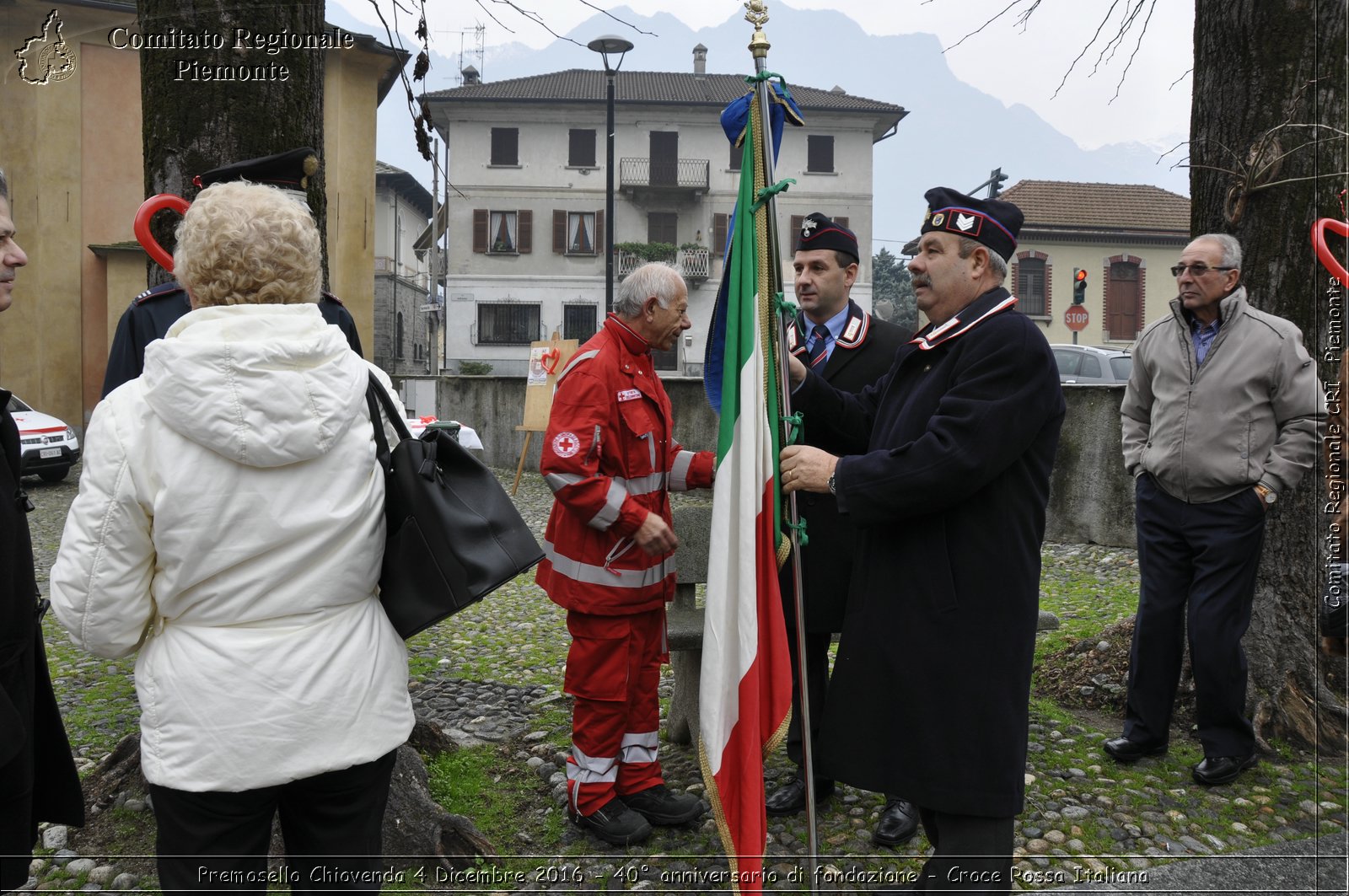 Premosello Chiovenda 4 Dicembre 2016 - 40 anniversario di fondazione - Croce Rossa Italiana- Comitato Regionale del Piemonte