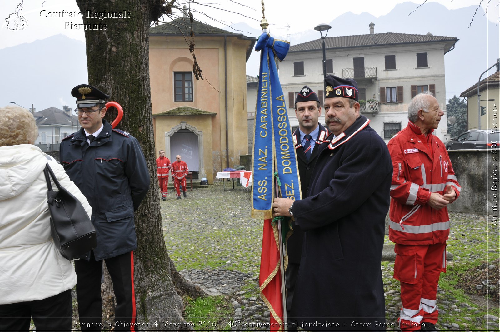 Premosello Chiovenda 4 Dicembre 2016 - 40 anniversario di fondazione - Croce Rossa Italiana- Comitato Regionale del Piemonte