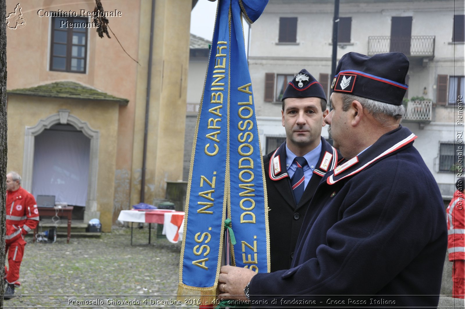 Premosello Chiovenda 4 Dicembre 2016 - 40 anniversario di fondazione - Croce Rossa Italiana- Comitato Regionale del Piemonte