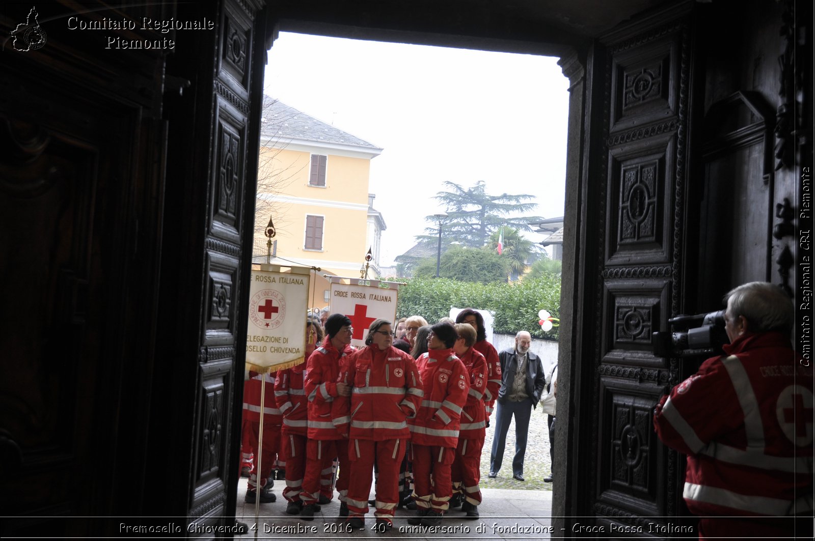 Premosello Chiovenda 4 Dicembre 2016 - 40 anniversario di fondazione - Croce Rossa Italiana- Comitato Regionale del Piemonte