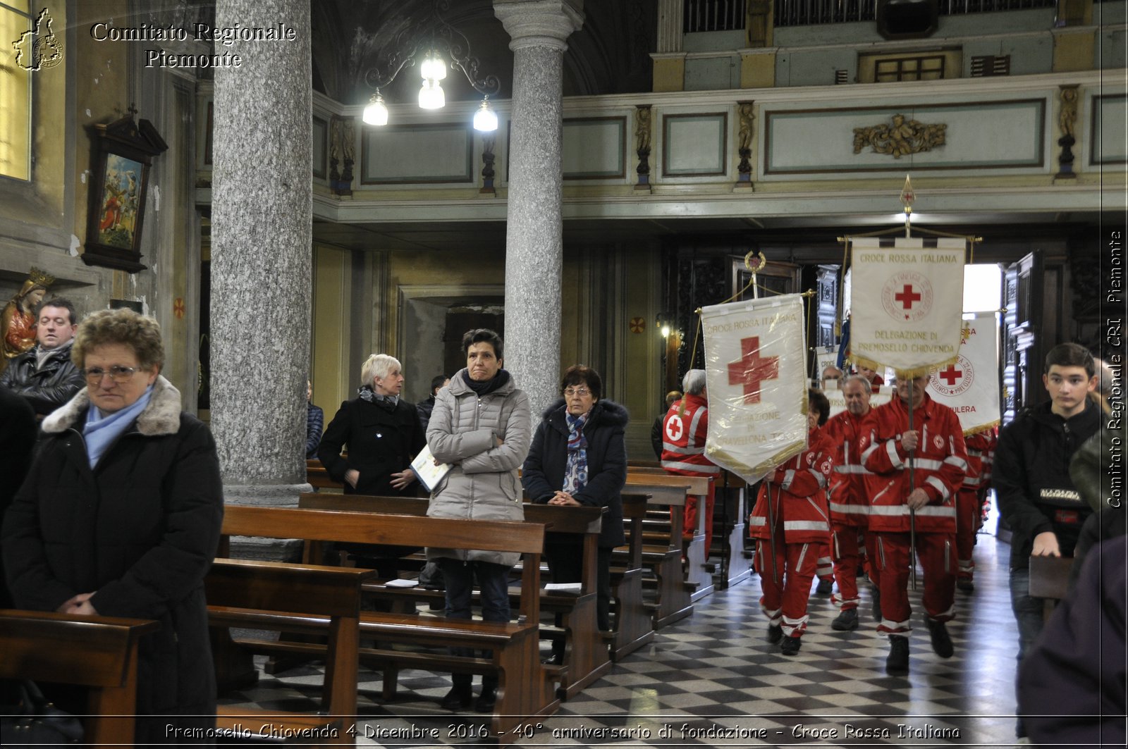 Premosello Chiovenda 4 Dicembre 2016 - 40 anniversario di fondazione - Croce Rossa Italiana- Comitato Regionale del Piemonte